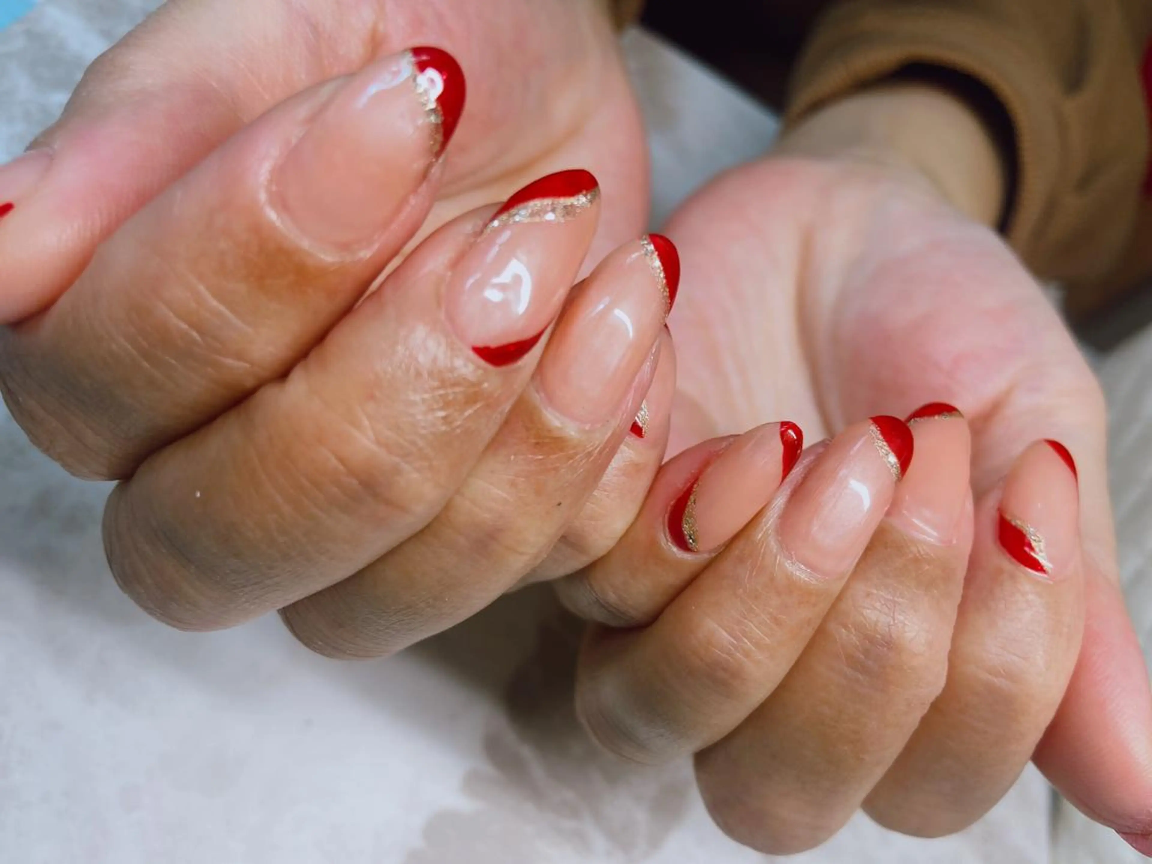 ネイル 冬ネイル クリスマス Lulu charisu所属・lulucharis nailのネイルデザイン