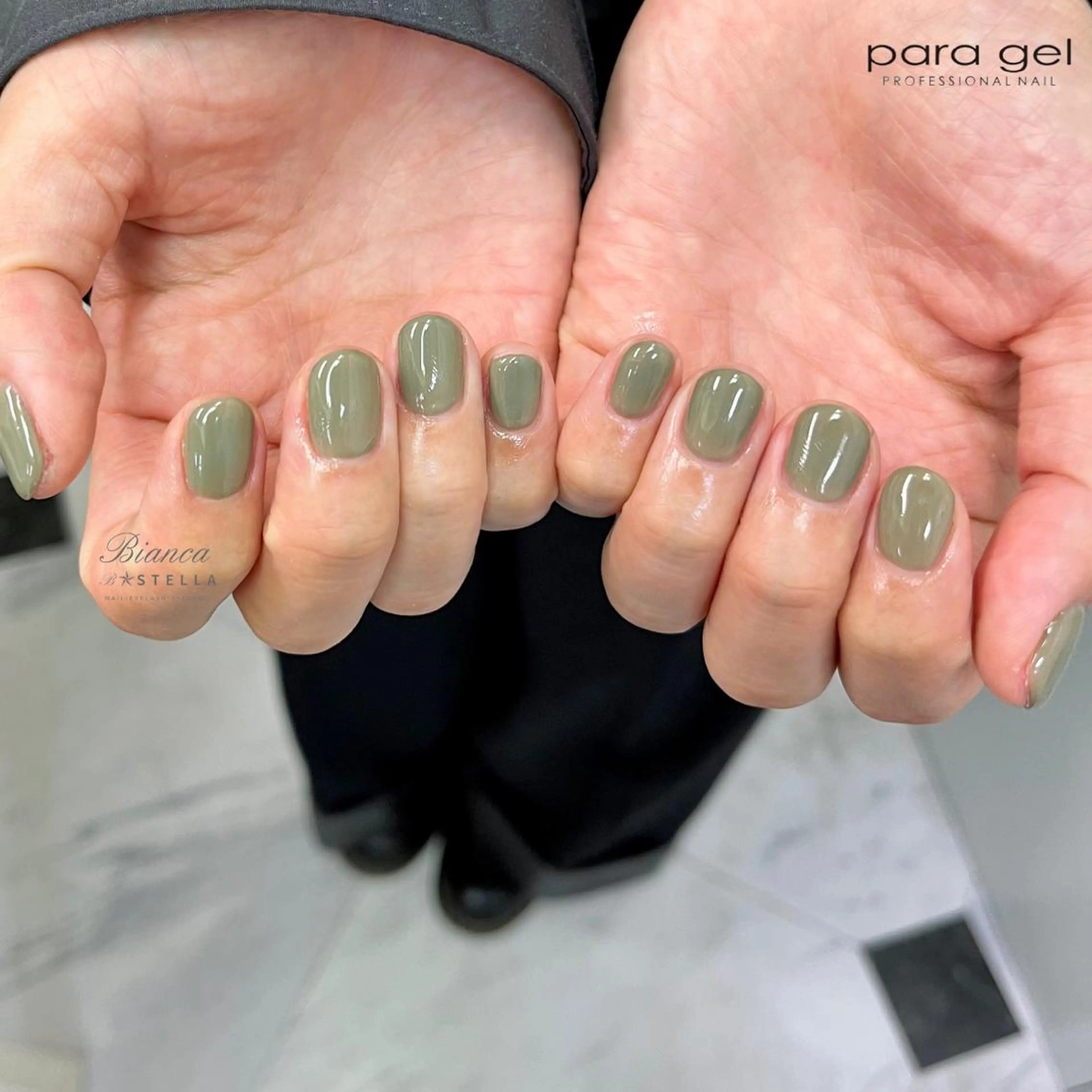 ネイル クリアネイル ハンドネイル Mojyam nail所属・松本 実咲のネイルデザイン