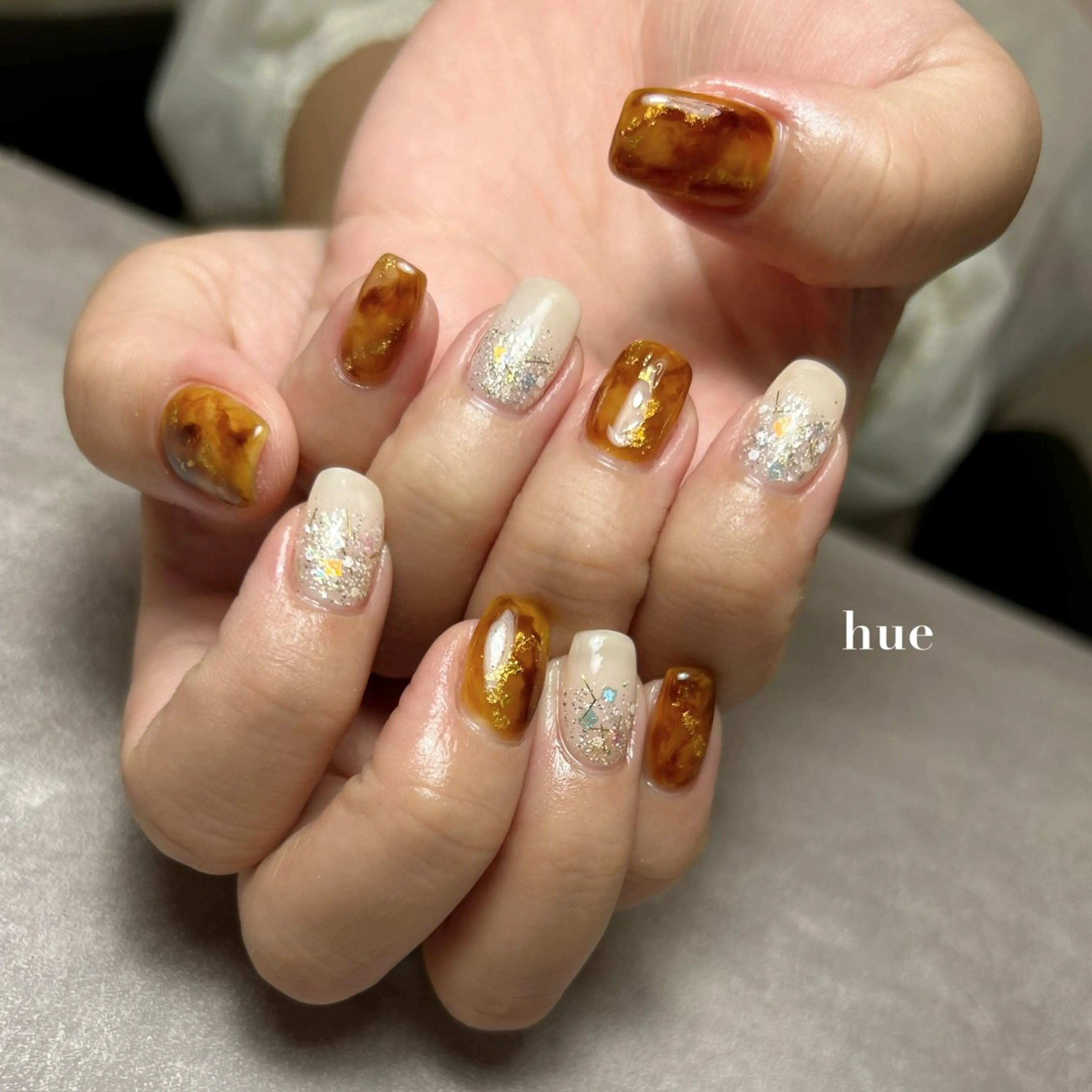 ネイル hue nailのネイルデザイン