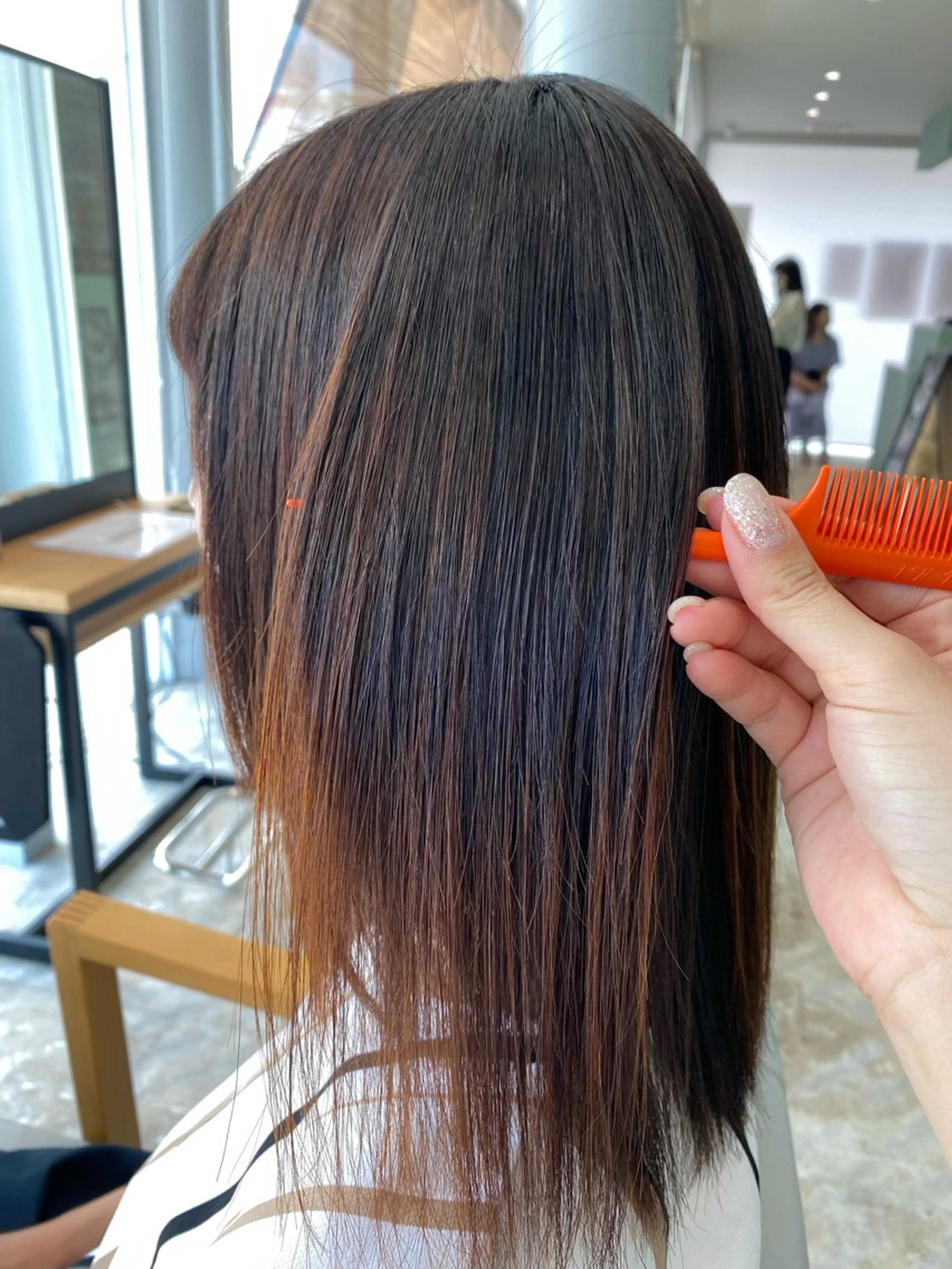 パーマ 酸性ストレート ストレートパーマ TOTAL BEAUTY BREK藤枝店所属・. SHIZUKAのヘアスタイル