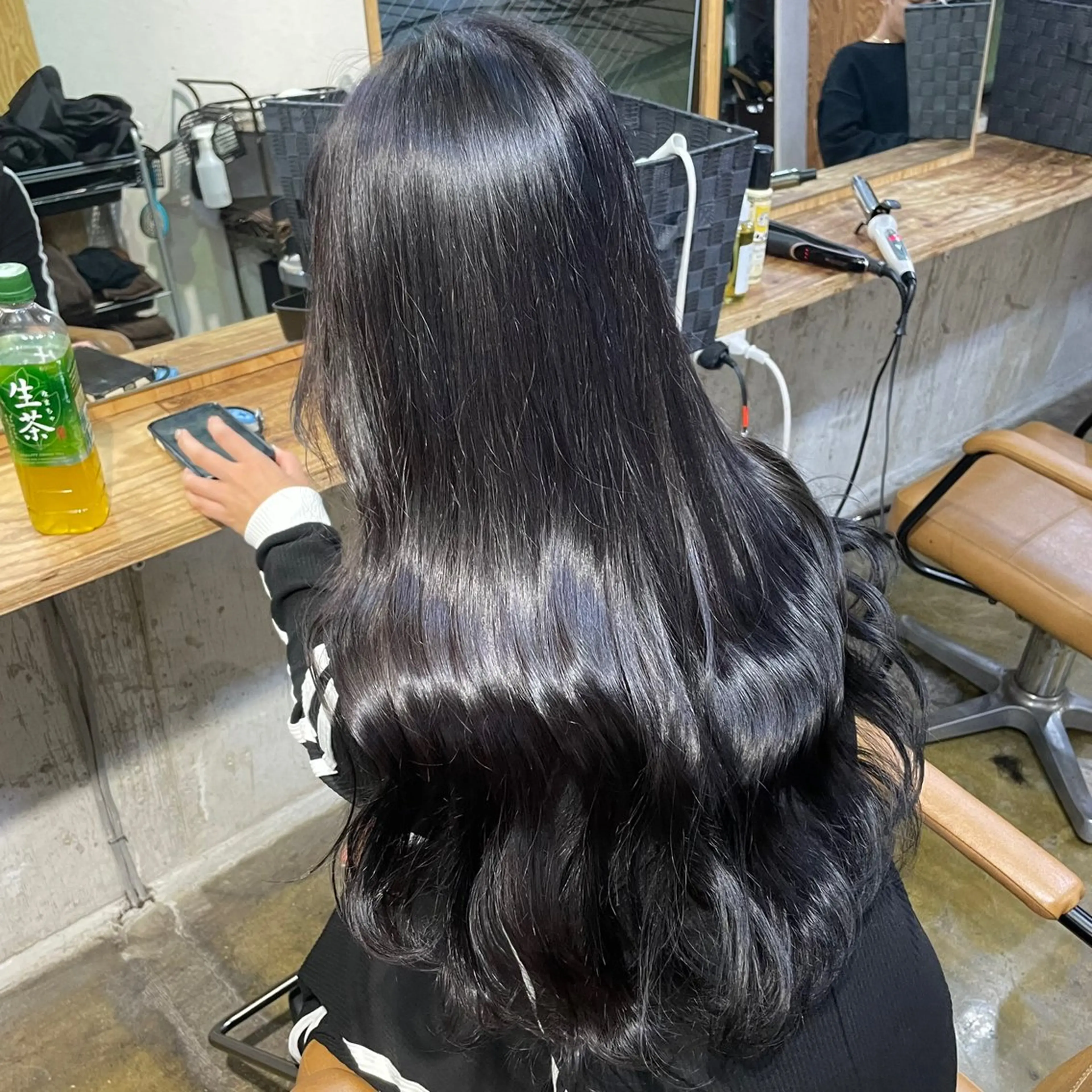 ロング カラー ヘアカラー トリートメント ふかたさや🫧 艶感✖️透明感カラーのヘアスタイル