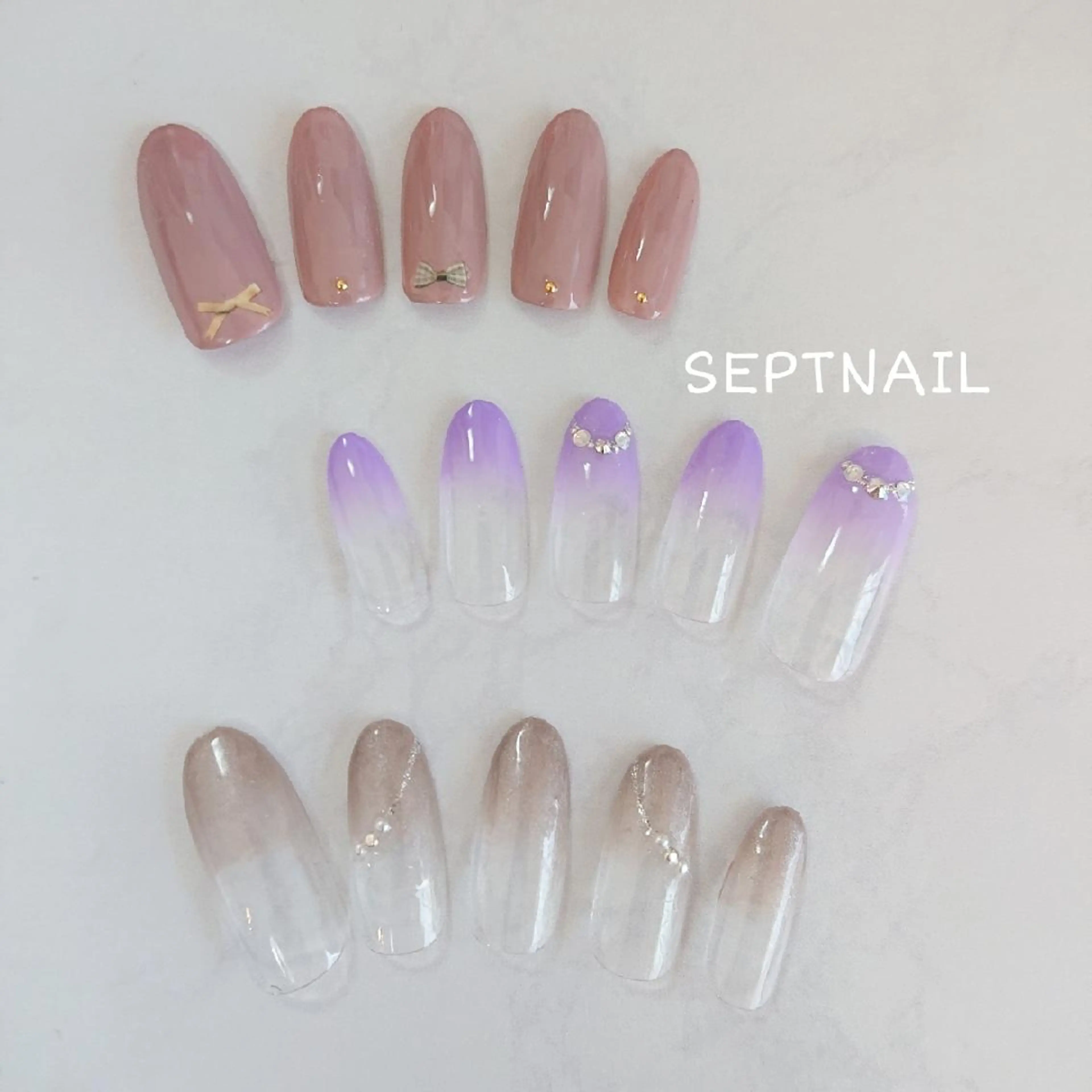 ネイル オフィスネイル SEPTNAIL 中澤のネイルデザイン