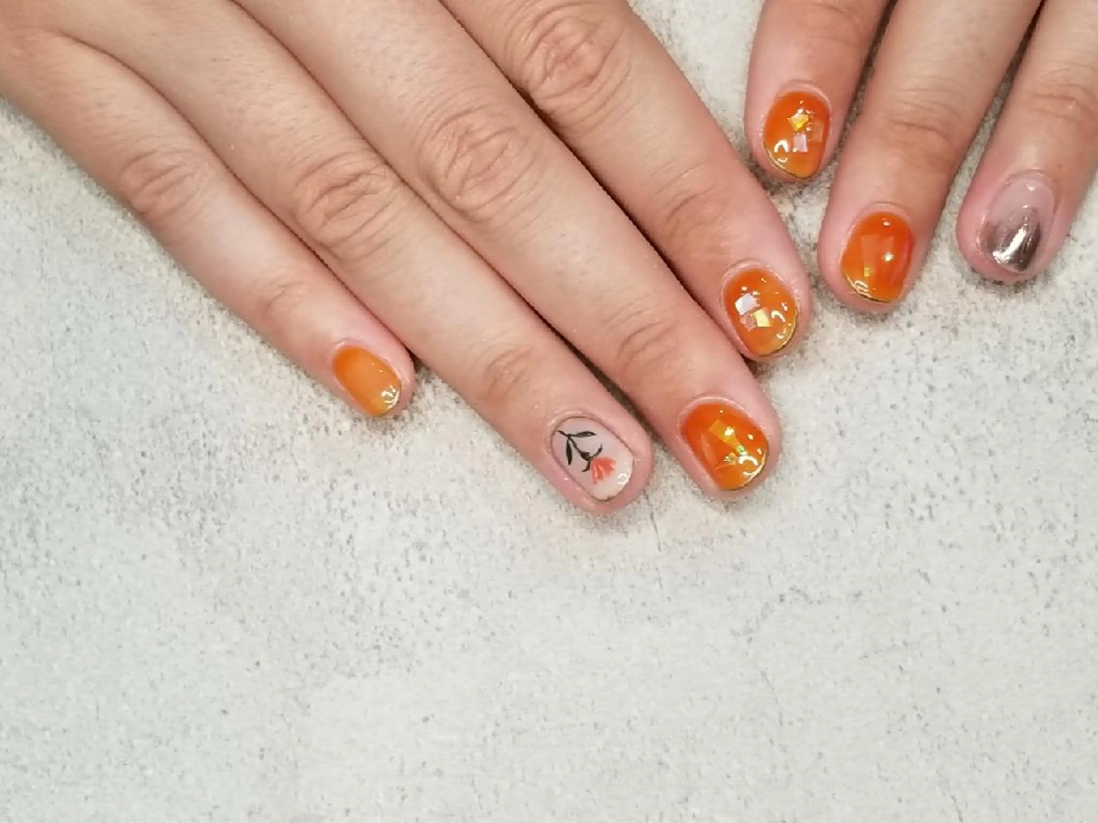 ネイル クリアネイル milly nail （予約担当)のネイルデザイン