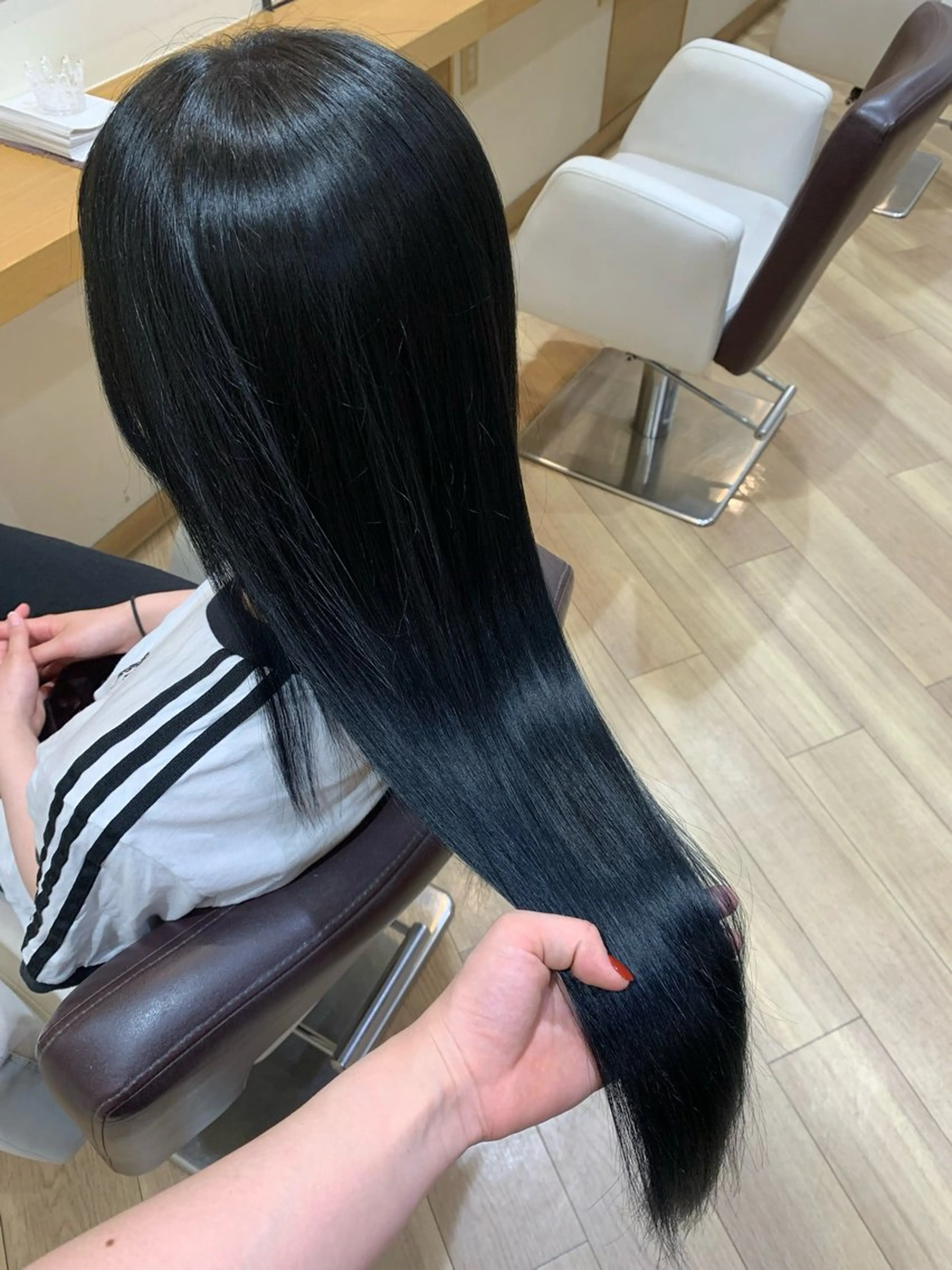 ロング カラー ヘアカラー 🫧透明感 カラー/ うる艶髪/🎀みずきのヘアスタイル