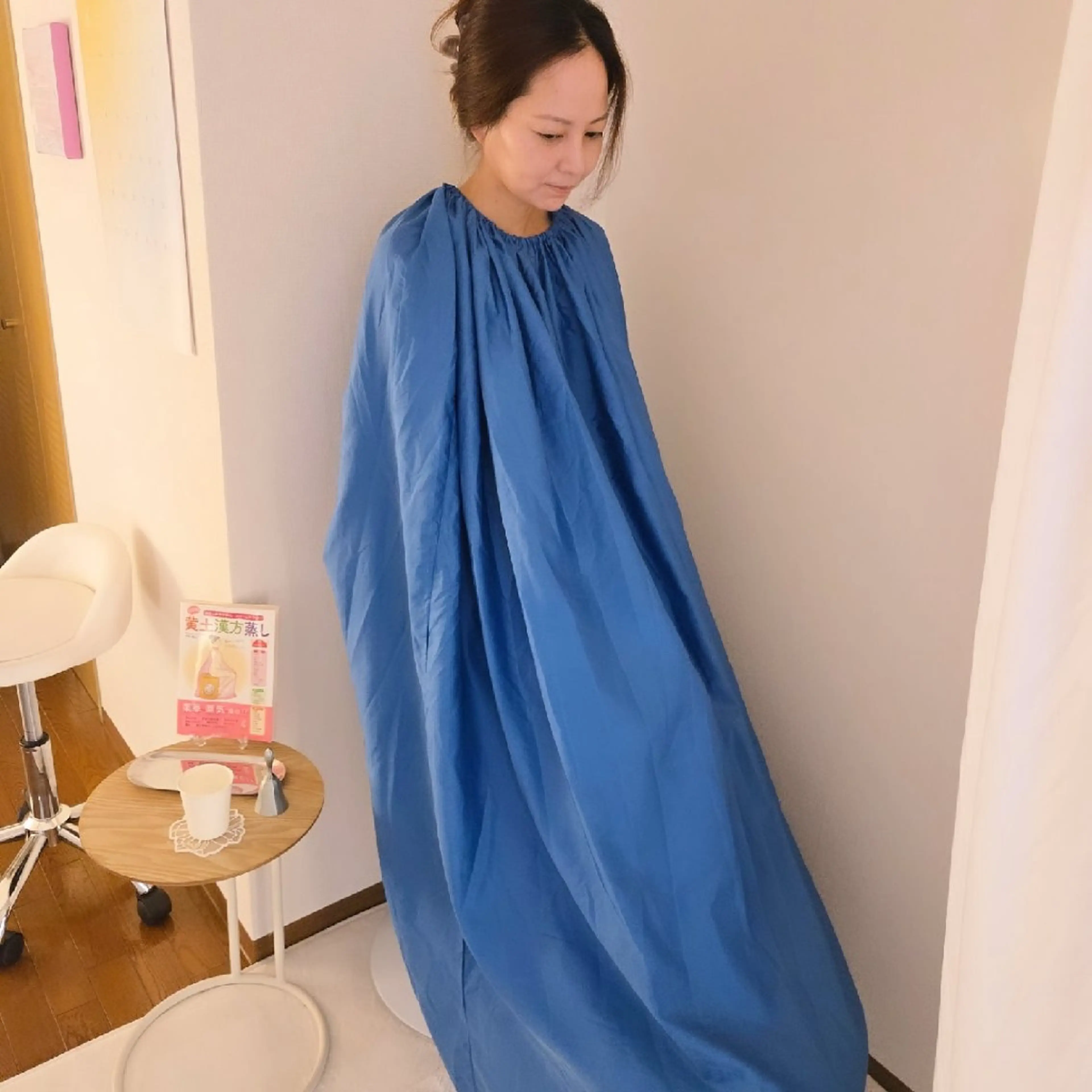黄土漢方蒸し45分➕オイルトリートメント120分の写真