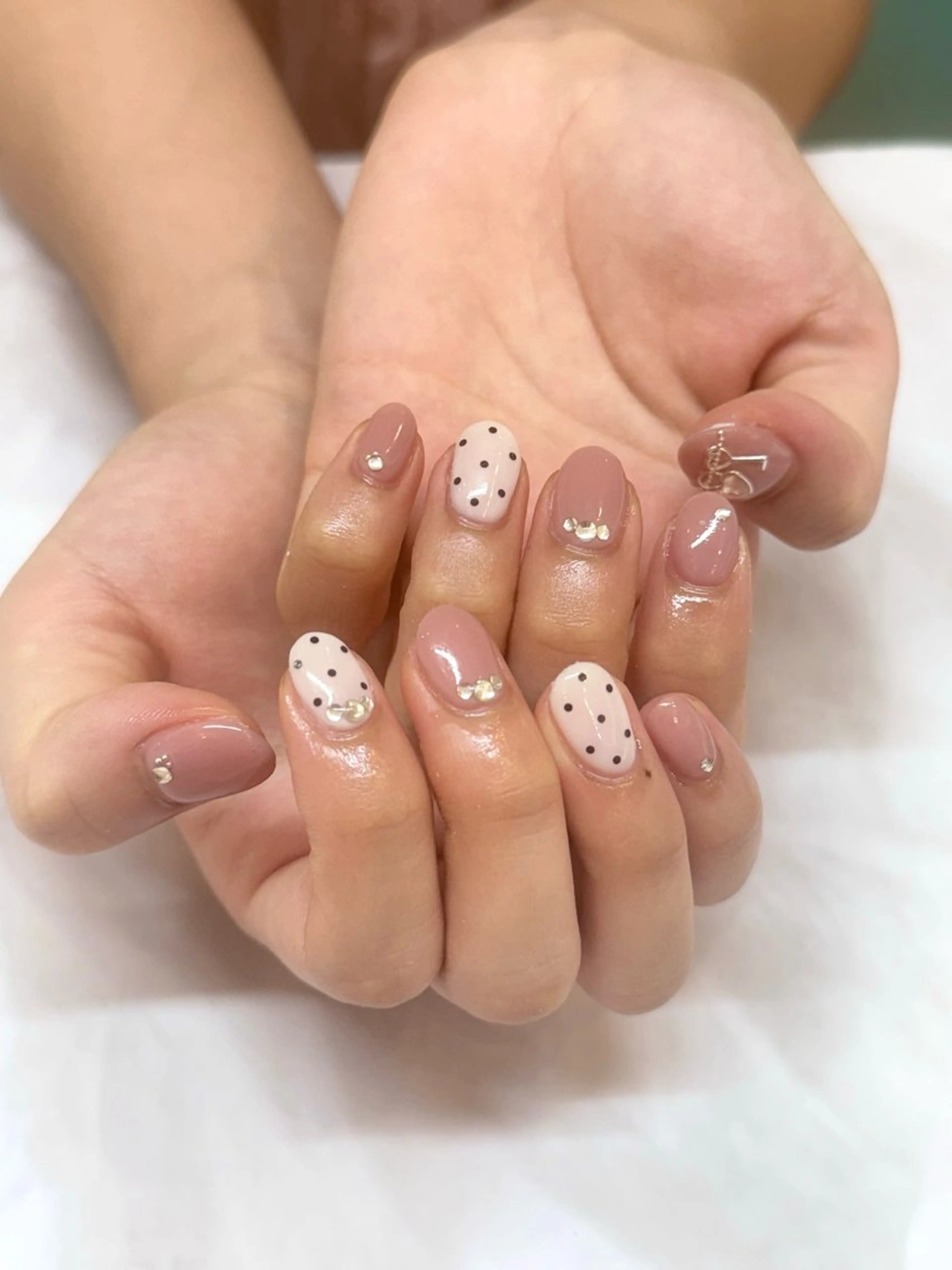 ネイル 持ち込み Mizushina Manamiのネイルデザイン