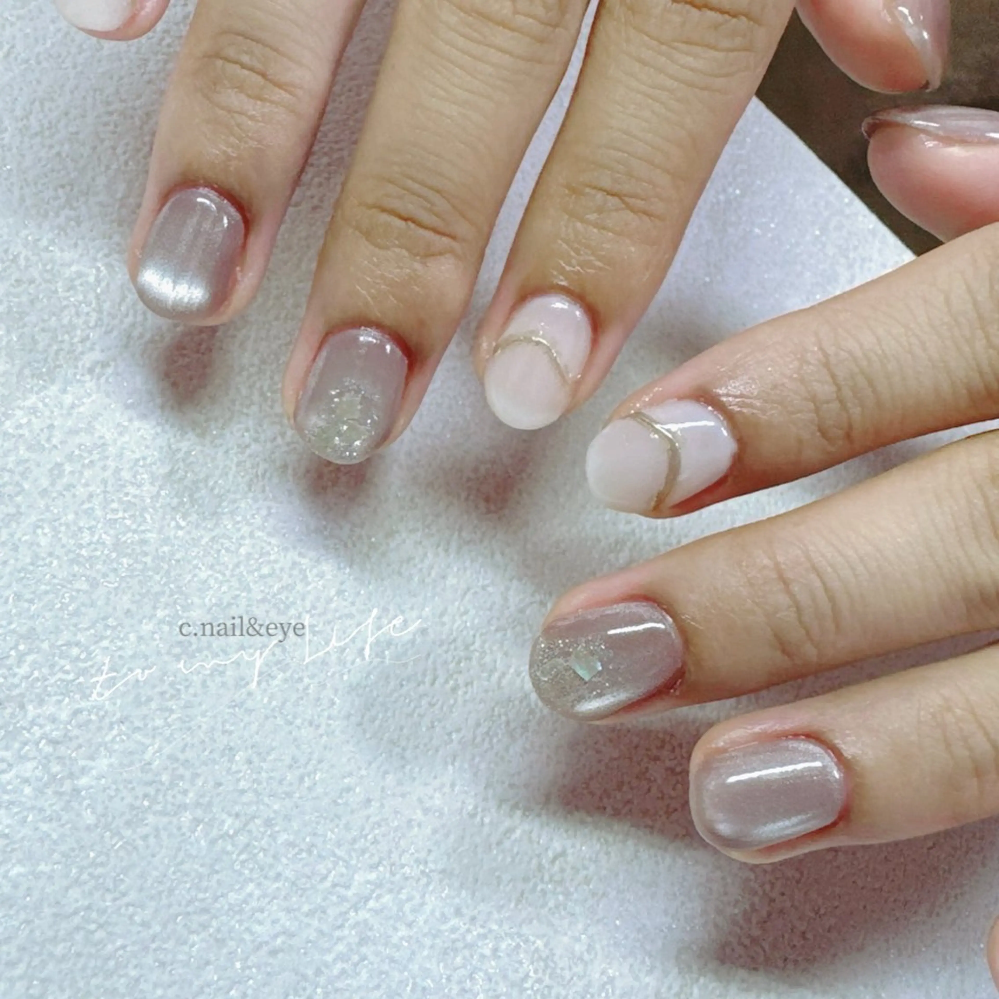 ネイル ハンドネイル C.Nail &EYE筑紫駅のネイルデザイン
