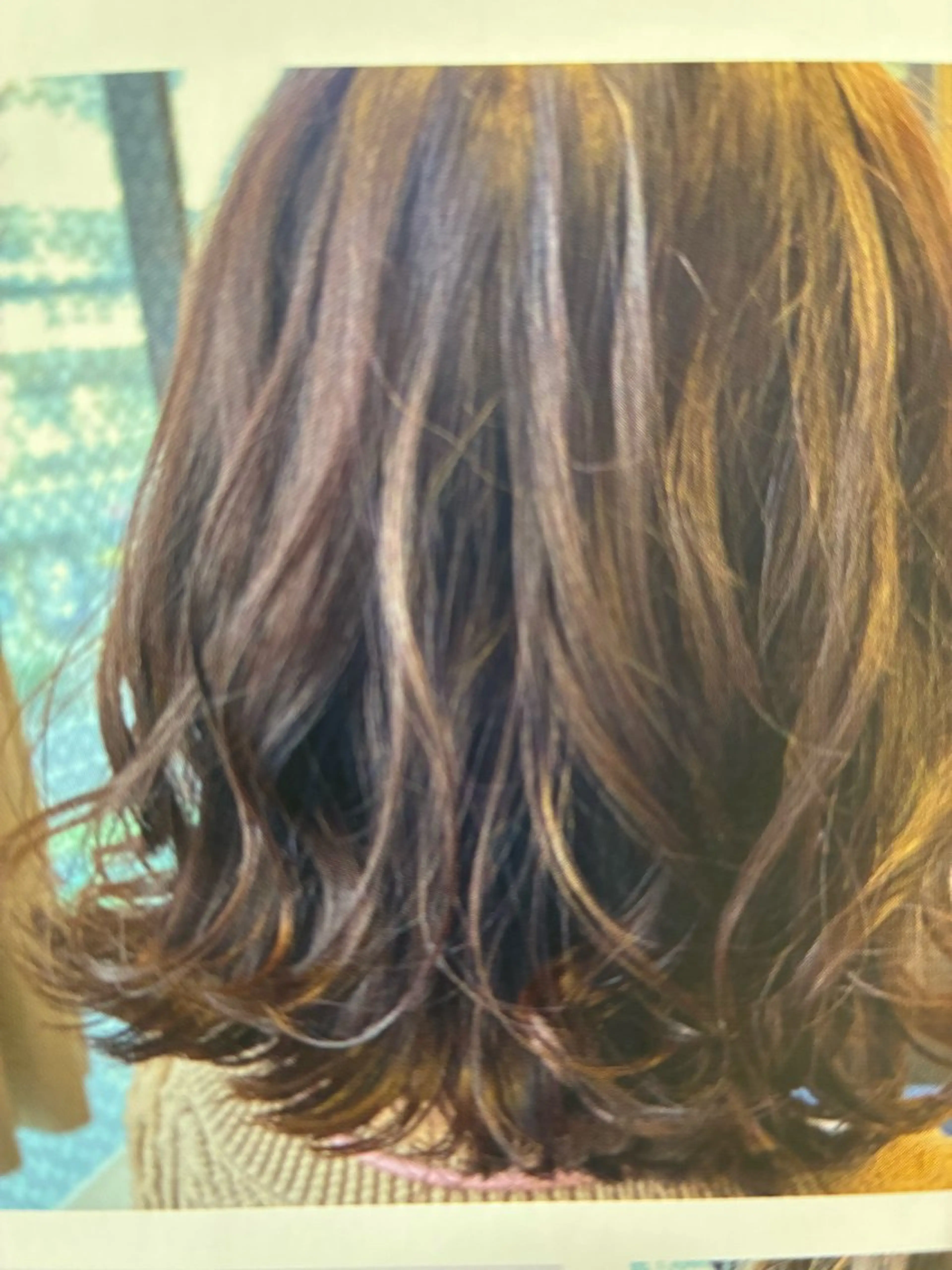 ミディアム パーマ お洒落room ルシア所属・金町美容室 お洒落roomルシアのヘアスタイル