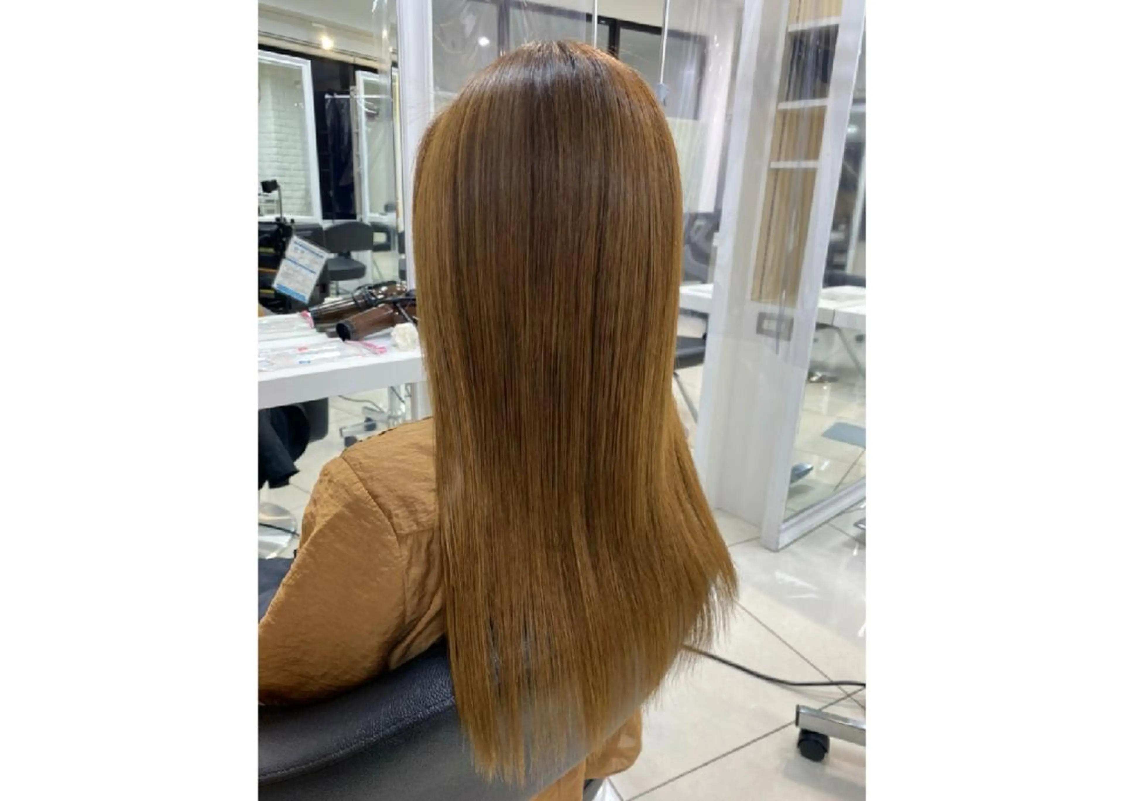 ロング 染野 匠のヘアスタイル