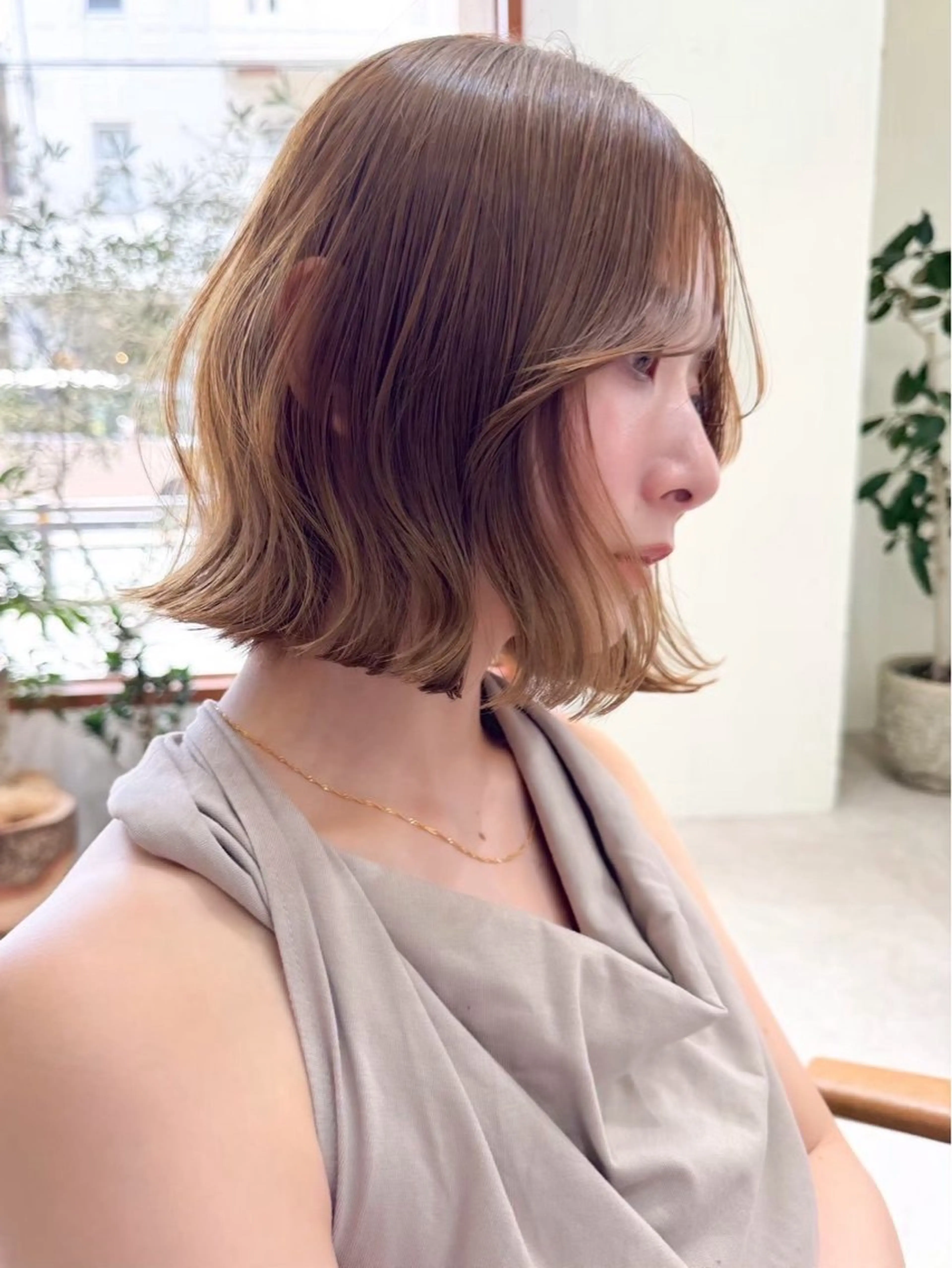 ショート ショートボブ ボブ 髪質改善 レイヤーカット ショートヘア 市毛 結菜のヘアスタイル