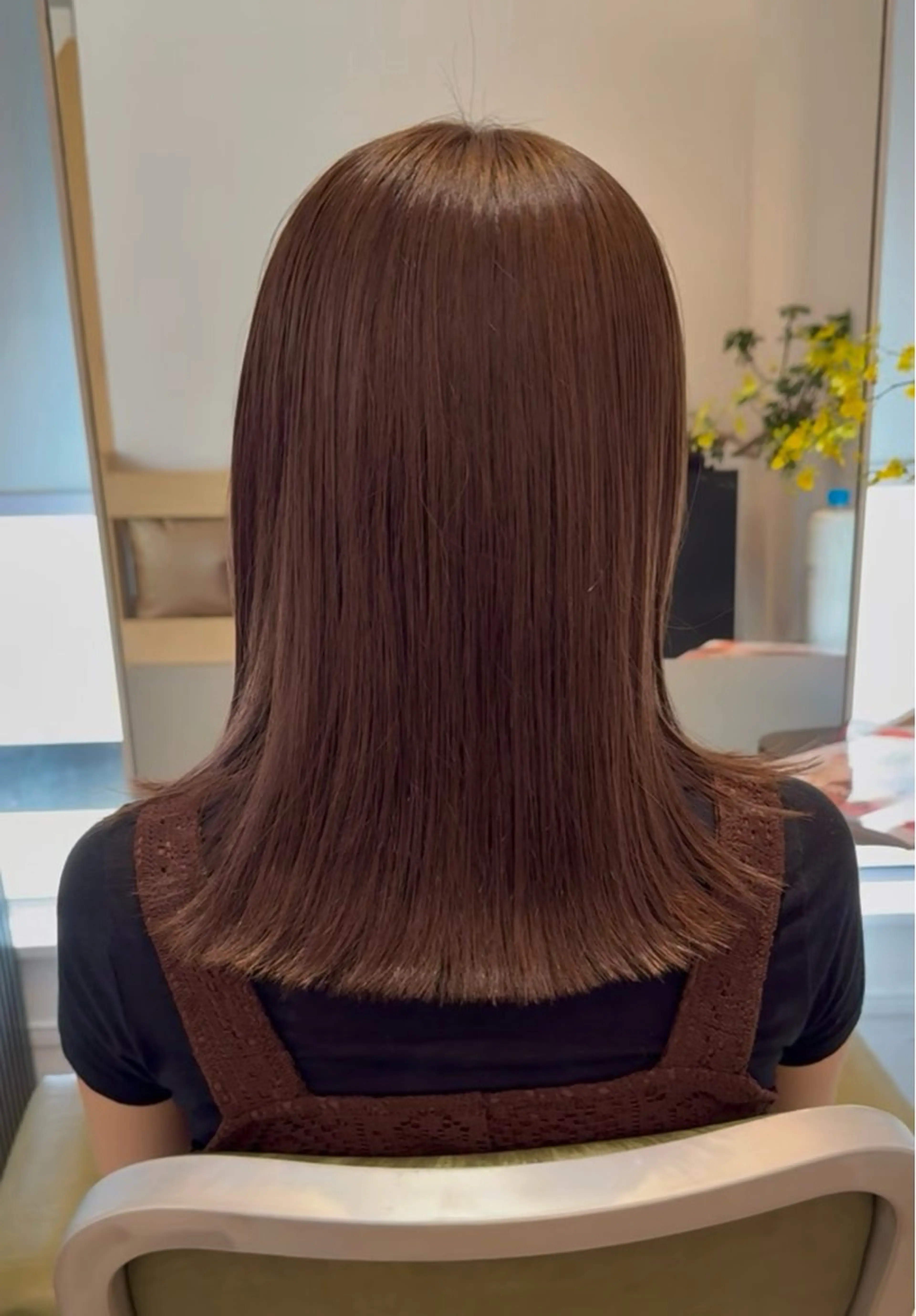 ミディアム カット ヘアカラー トリートメント フウマ 【透明感カラー】のヘアスタイル