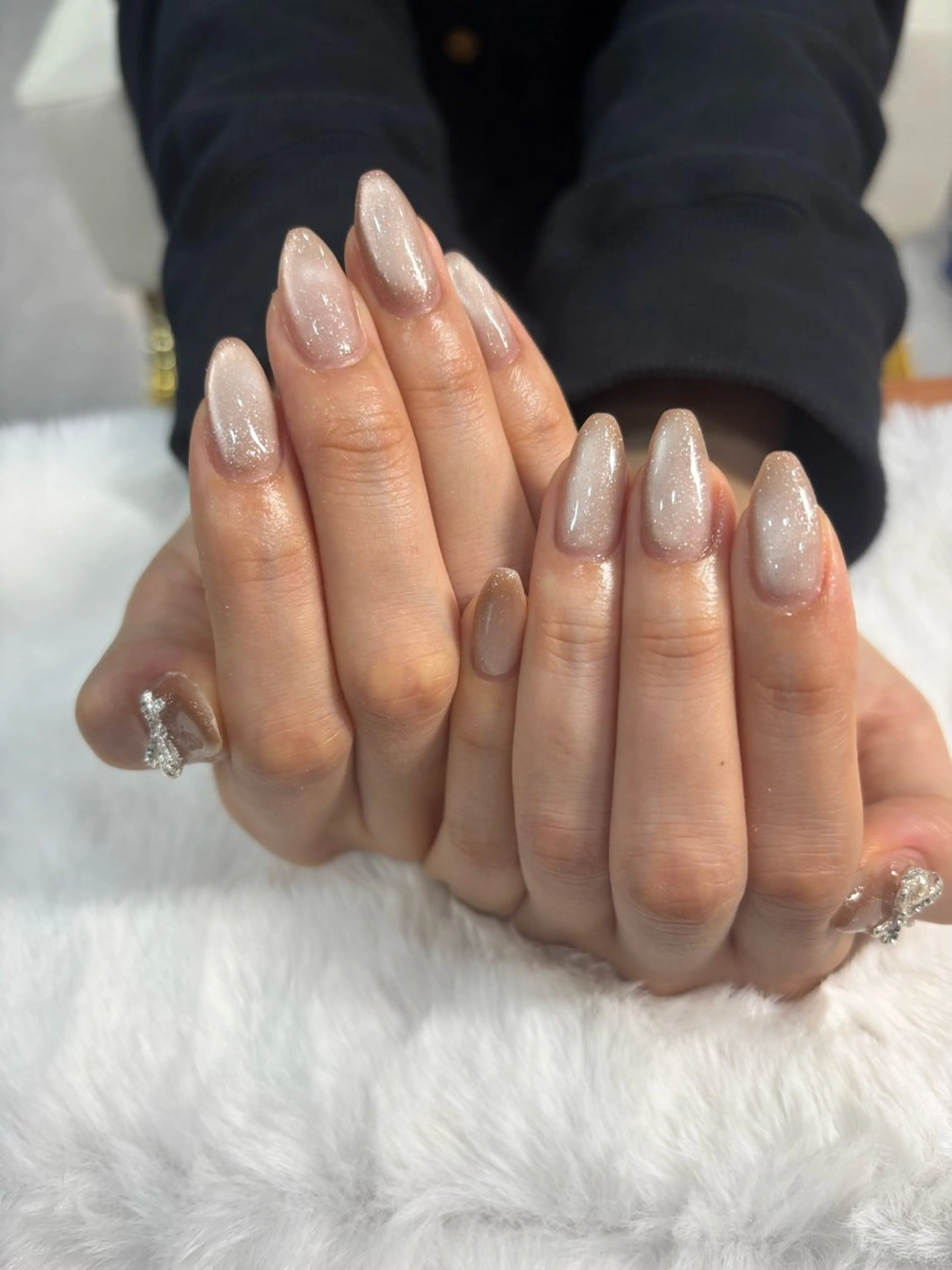 ネイル マグネットネイル マグネットワンカラー ワンカラーネイル MARUCHU💋 SAYAKAのネイルデザイン