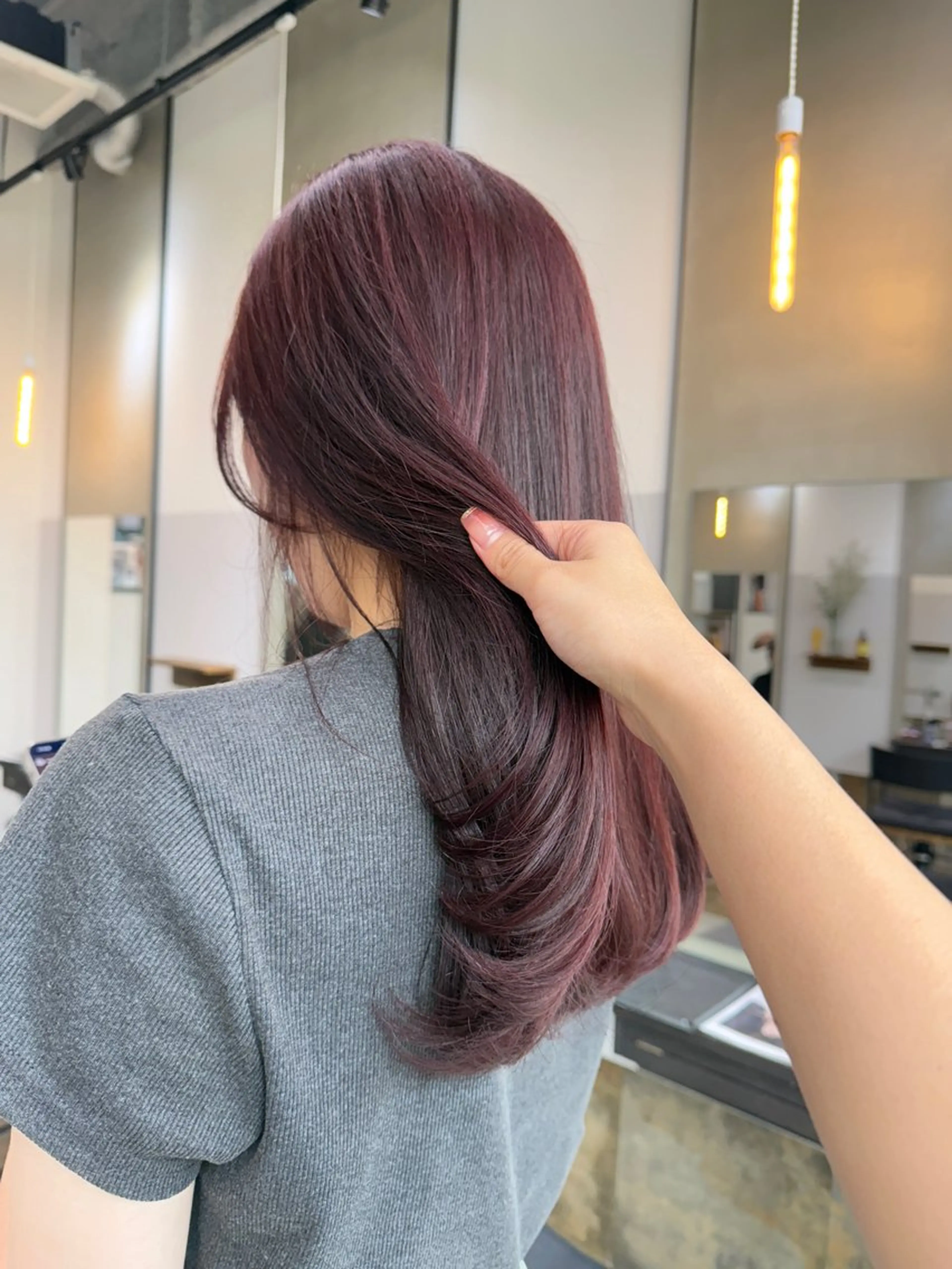 ロング カラー ヘアカラー 福岡透明感カラー/ 髪質改善/ayaneのヘアスタイル
