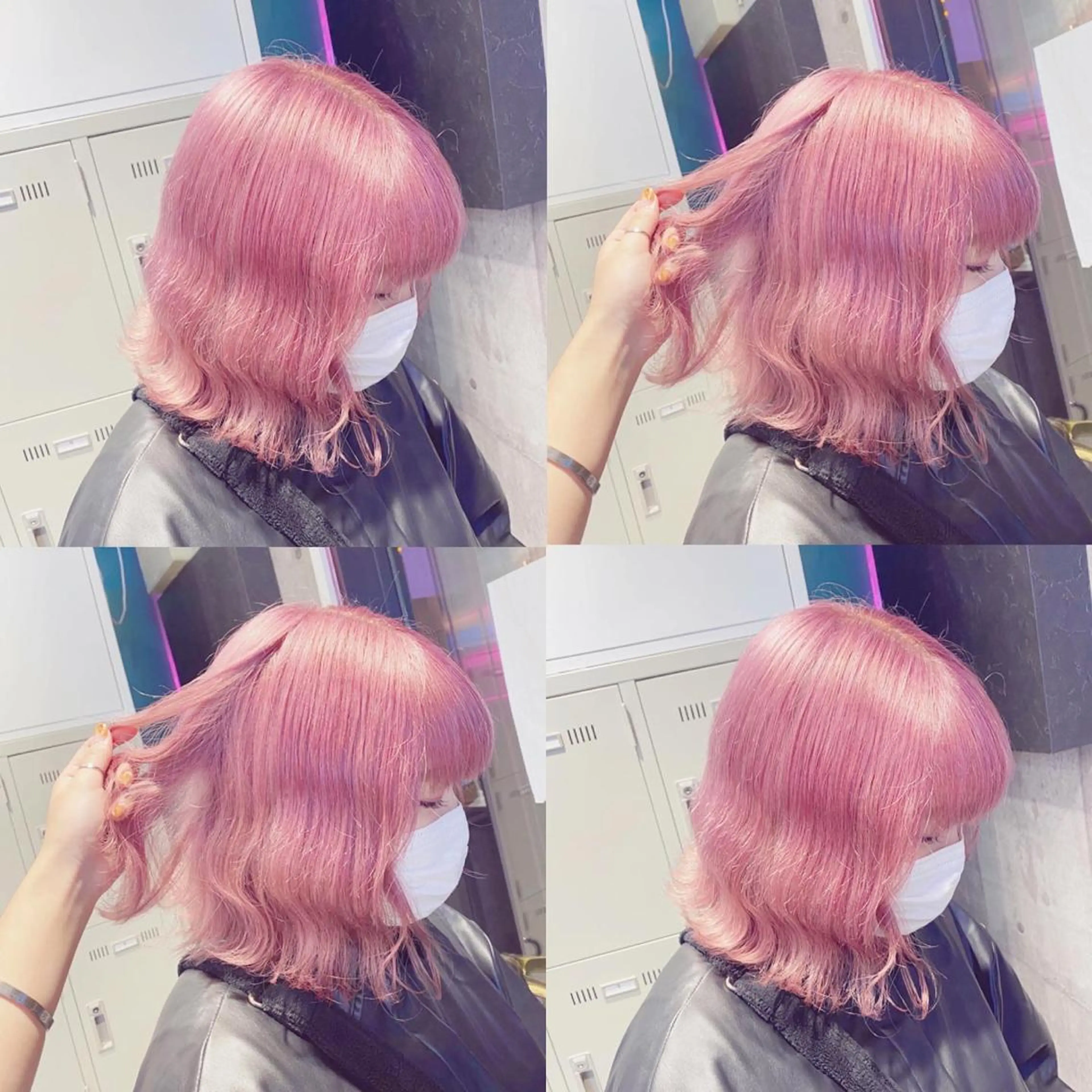 ミディアム 🩵ムラ修正ブリーチ 🩵 YUUのヘアスタイル