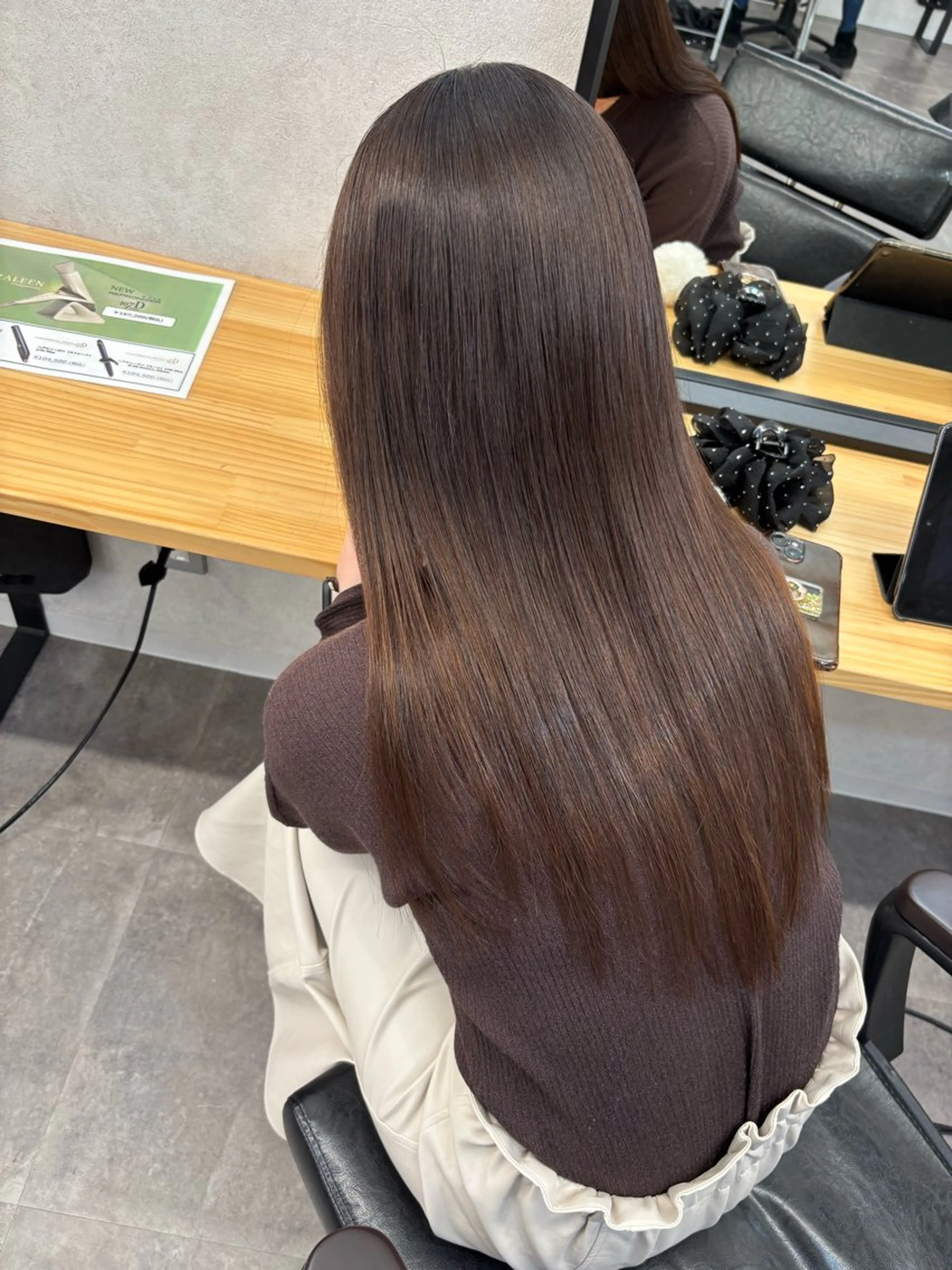 ロング ロング カット エクステ/心斎橋/ ハイトーン/ミサキのヘアスタイル