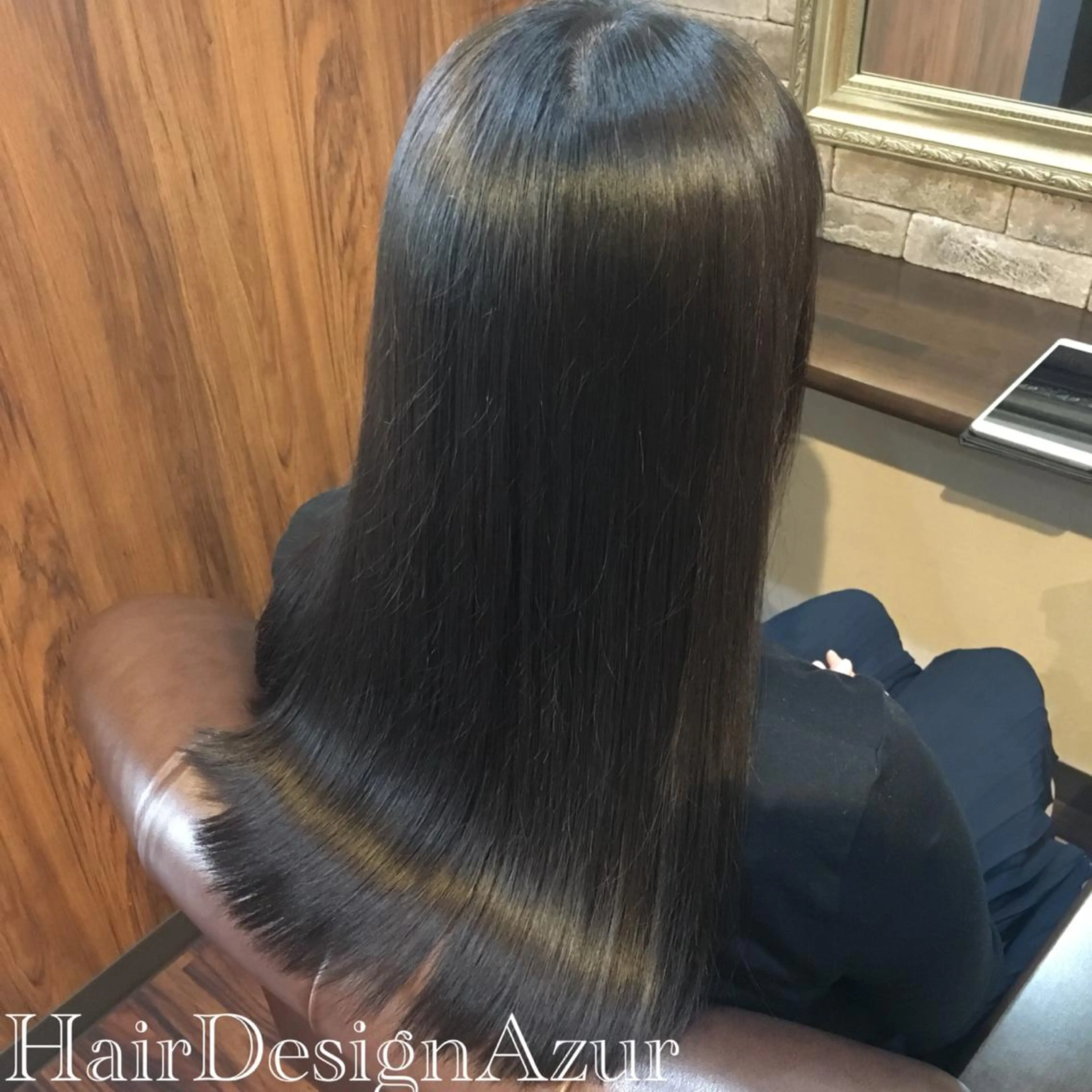 ロング カラー HairDesign Azurのヘアスタイル