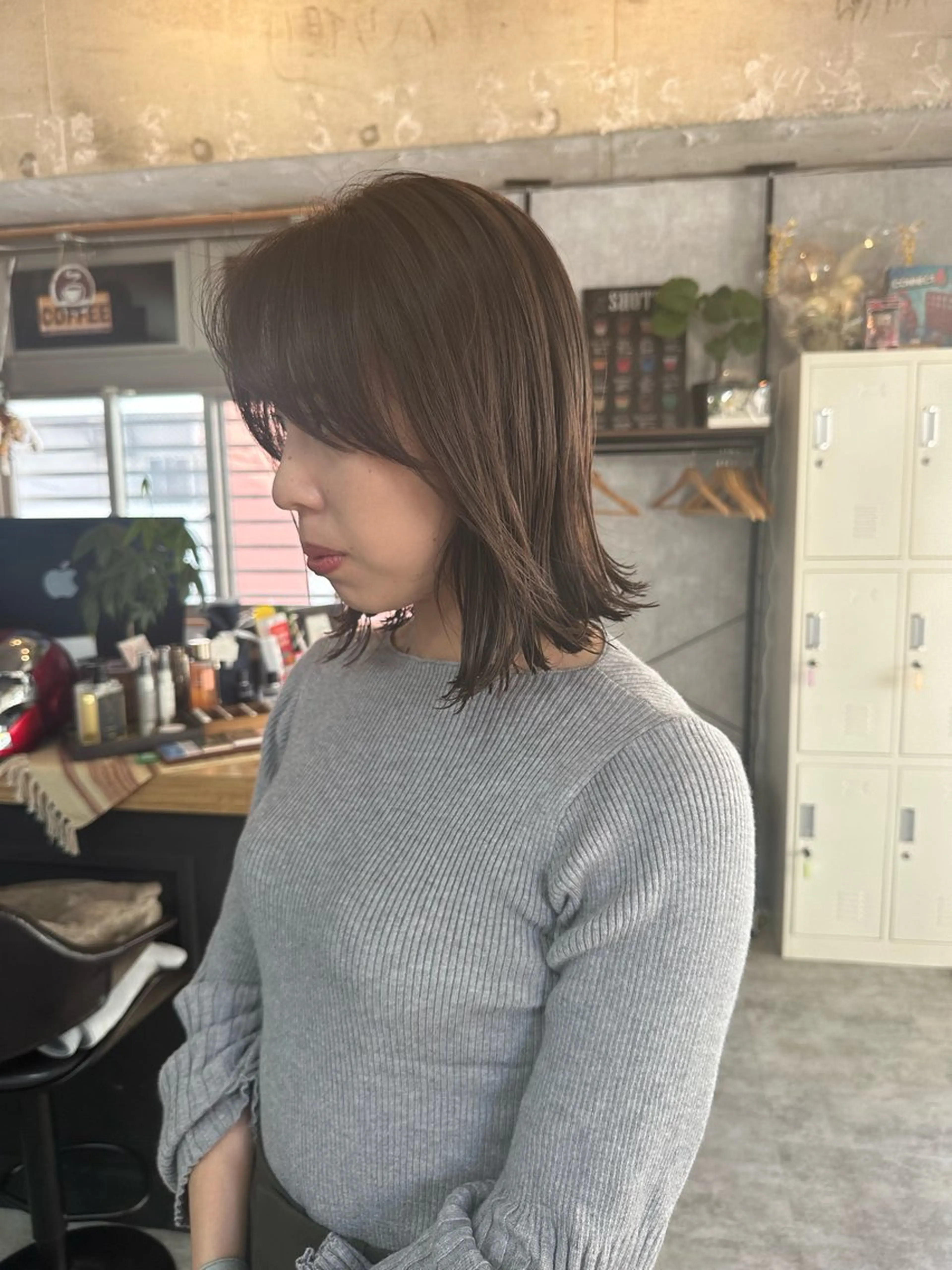 ショート 切りっぱなしボブ ショートボブ ハンサムショート 丸みショート ボブ カット ヘアカラー トリートメント C’LD hair  produce /シールドヘア所属・モテ髪/ボブ/ショー ト/アダチフウトのヘアスタイル