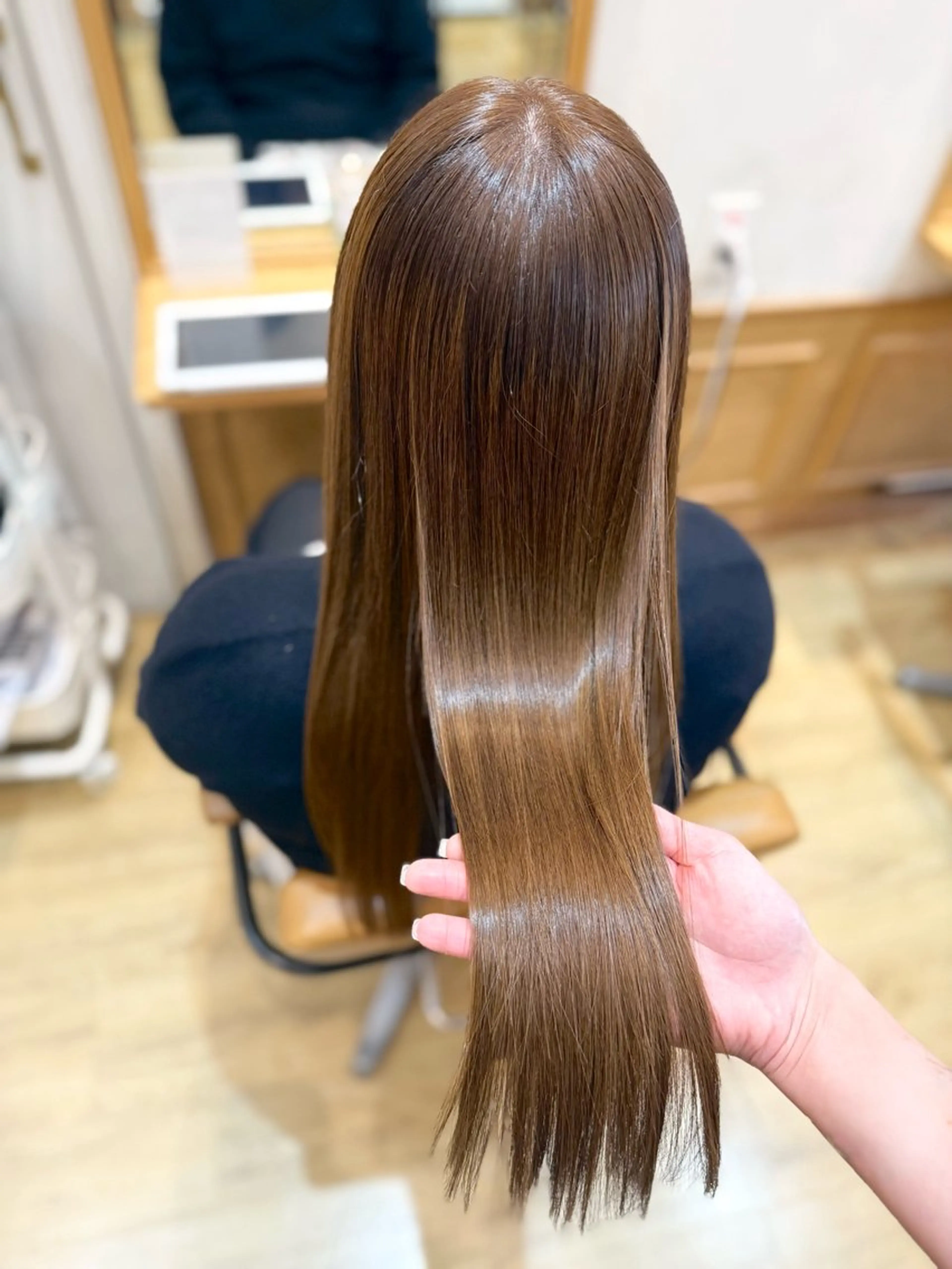 ロング トリートメント 酸熱トリートメント トリートメント 🫧サカモト レナ🫧のヘアスタイル