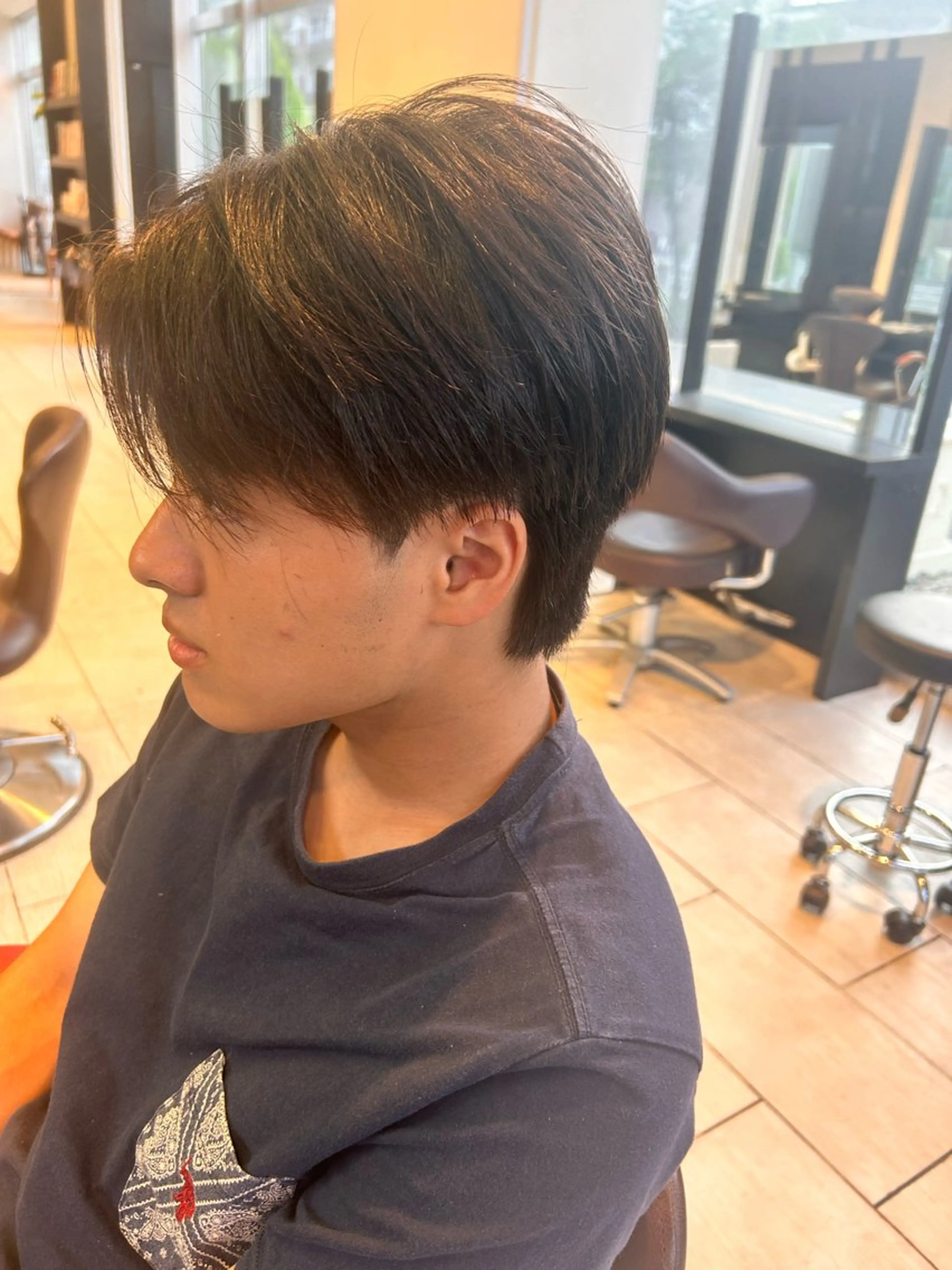 ショート メンズ カット 縮毛矯正 EARTH大宮宮原店所属・🔥メンズ特化🔥 rikuのヘアスタイル