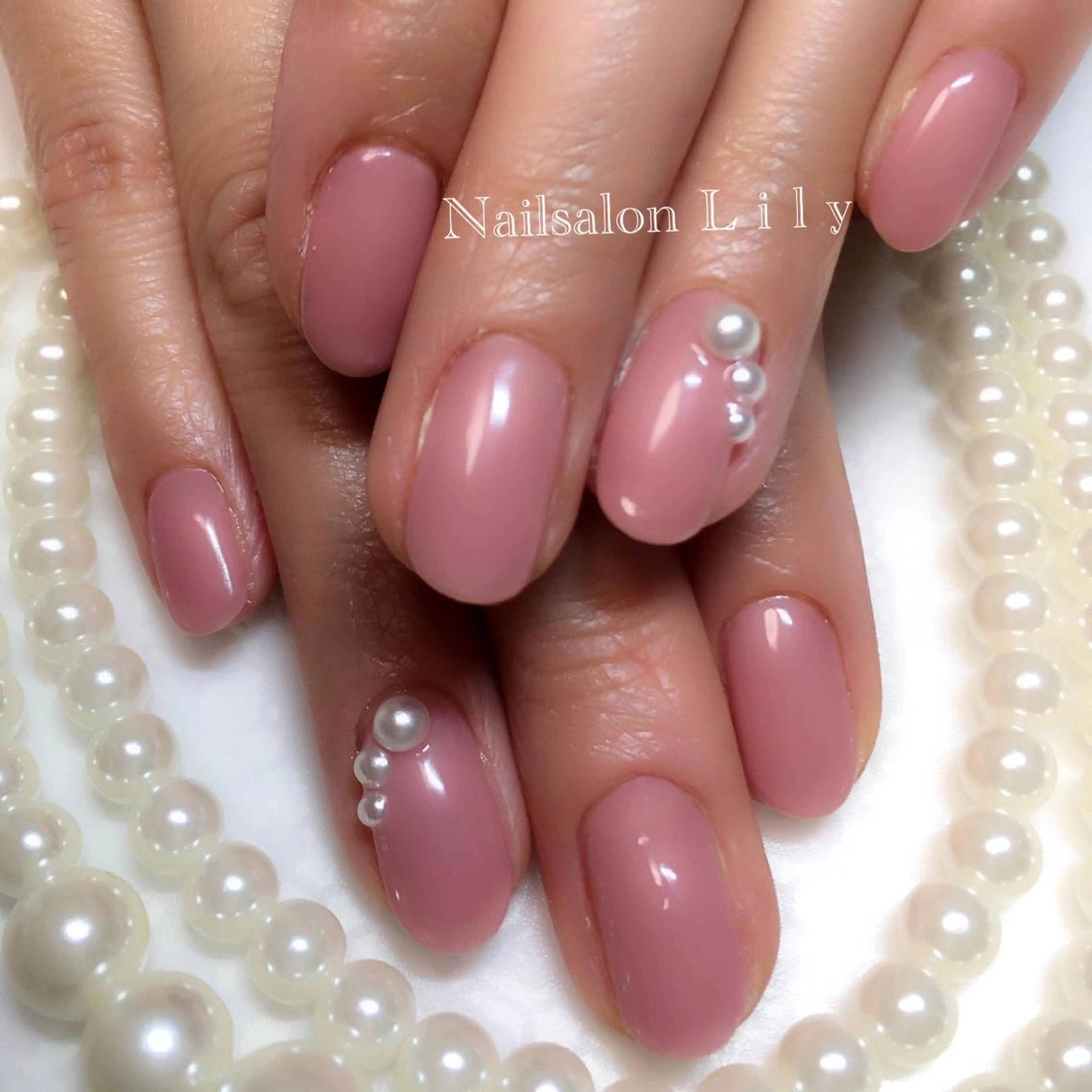ネイル ワンカラーネイル Nailsalon Lilyのネイルデザイン