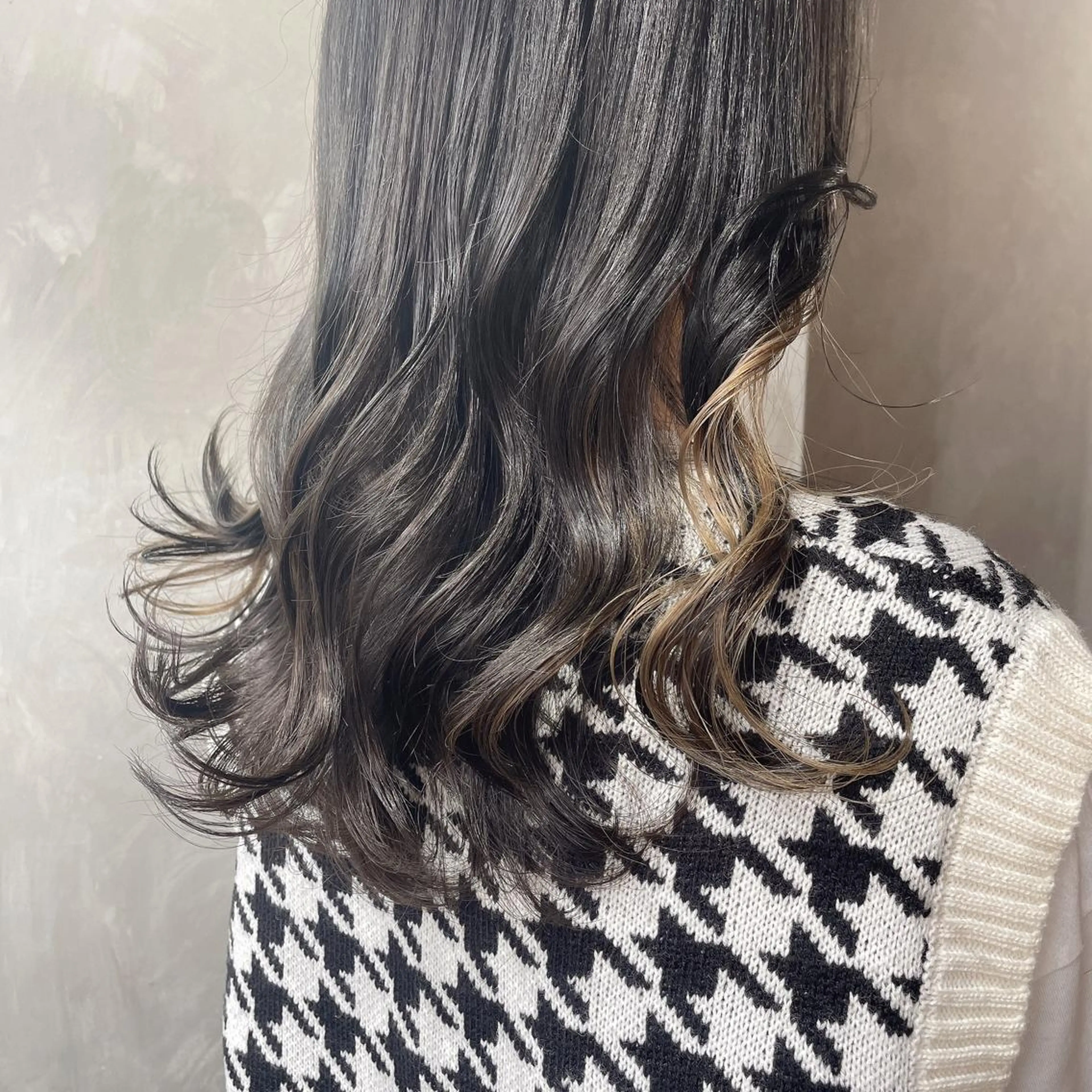 ロング 梅田美容室 山崎海波のヘアスタイル