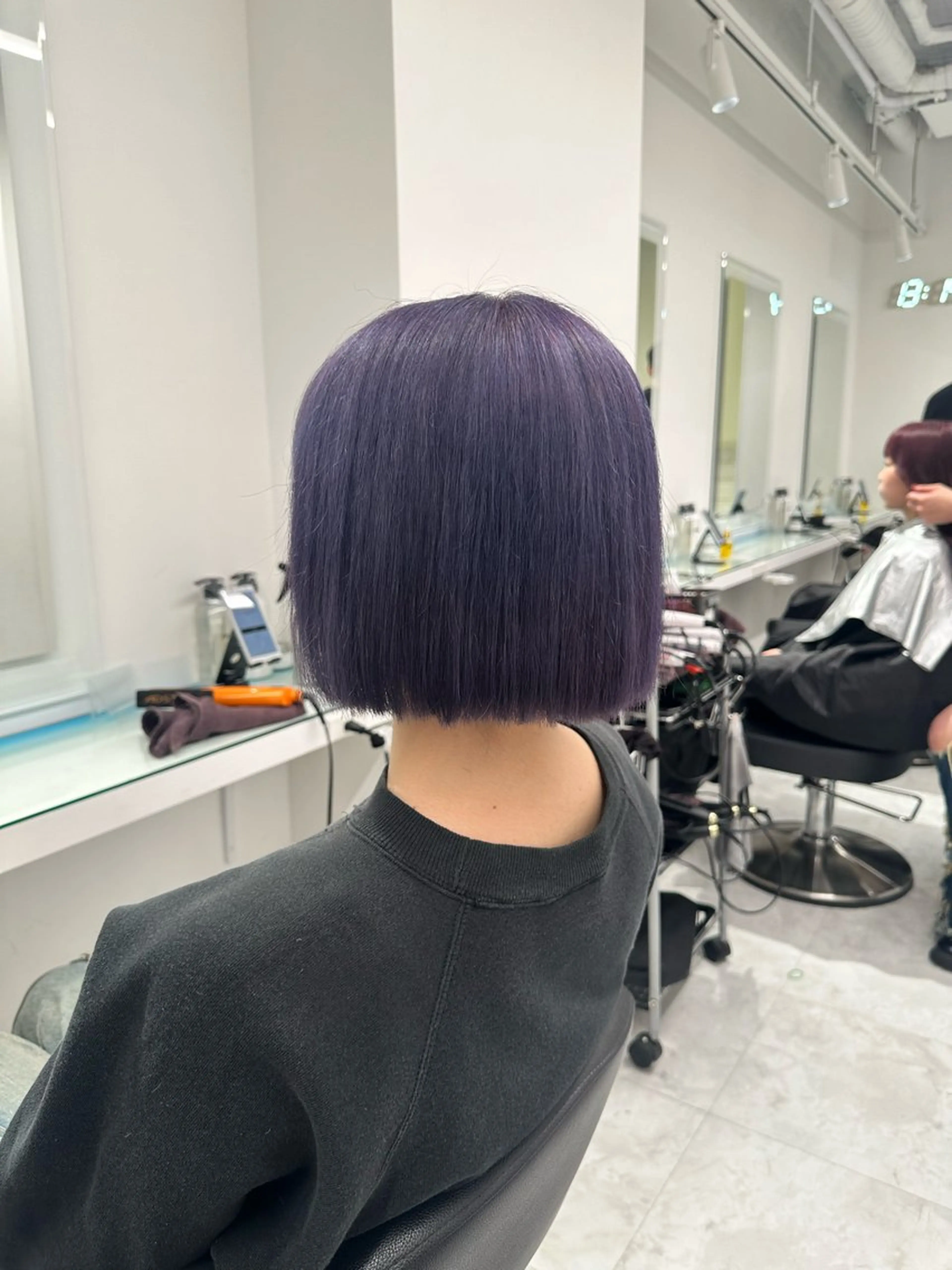 カラー マンツーマン/原宿/ 透明感カラー⭐️のヘアスタイル