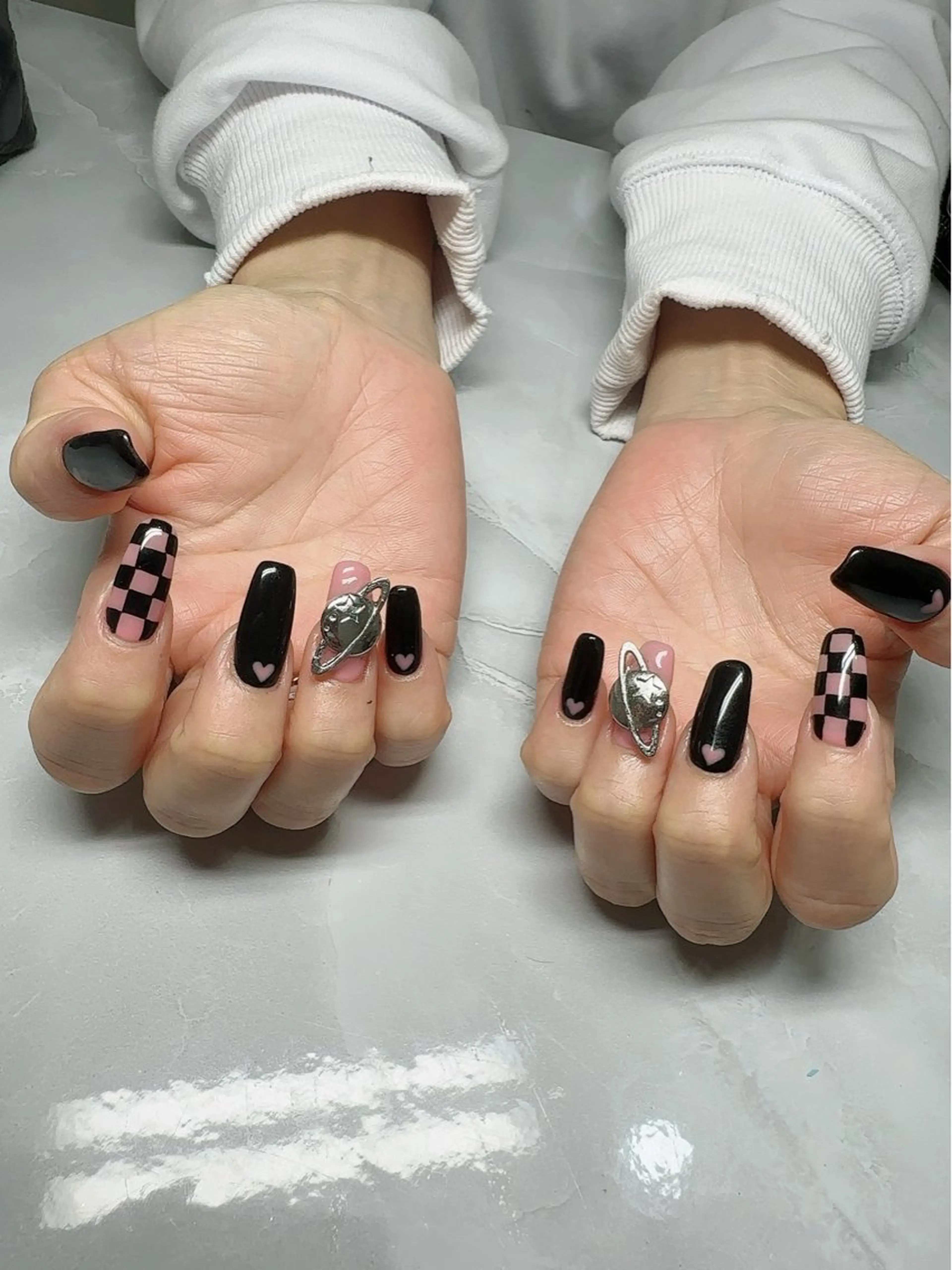 ネイル 持ち込み スカルプネイル nyasu nailのネイルデザイン