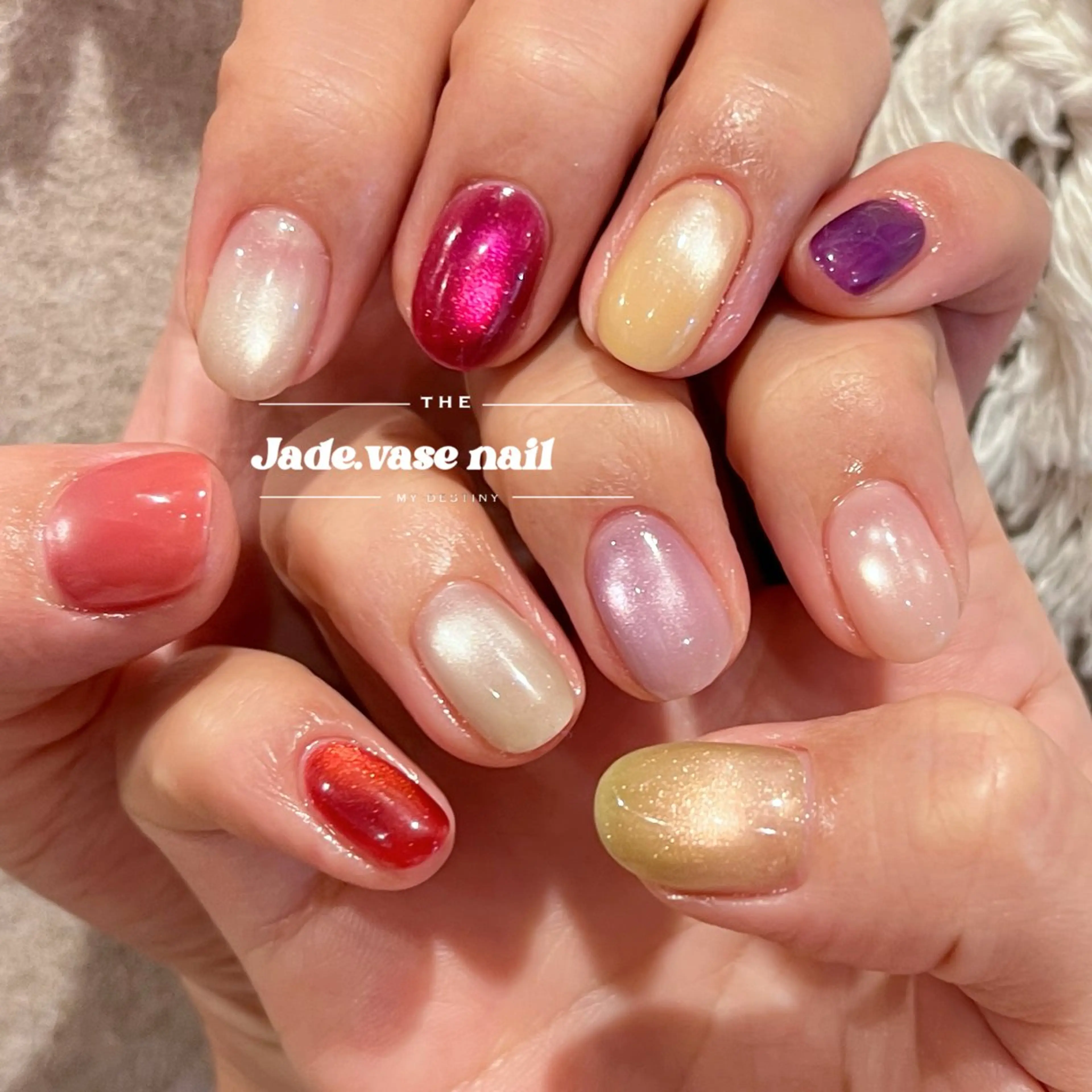 ネイル ハンドネイル ハンドケア ✰Jade.vase 銀座一丁目・東銀座のネイルデザイン