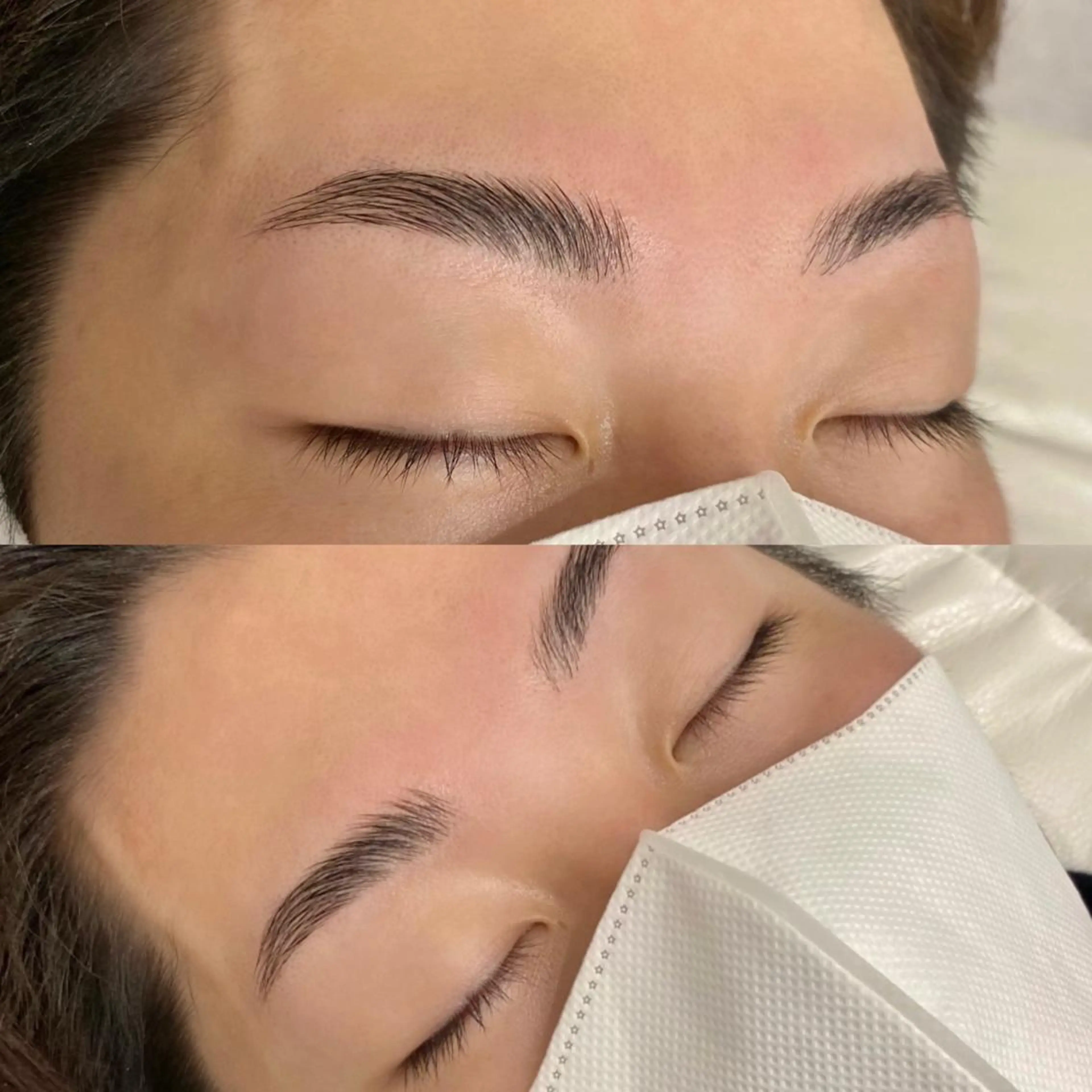 アイブロウ メンズアイブロウ ヘアセット BEMOA eyelash&eyebrow所属・BEMOA 藤本 毬のマツエク・マツパデザイン