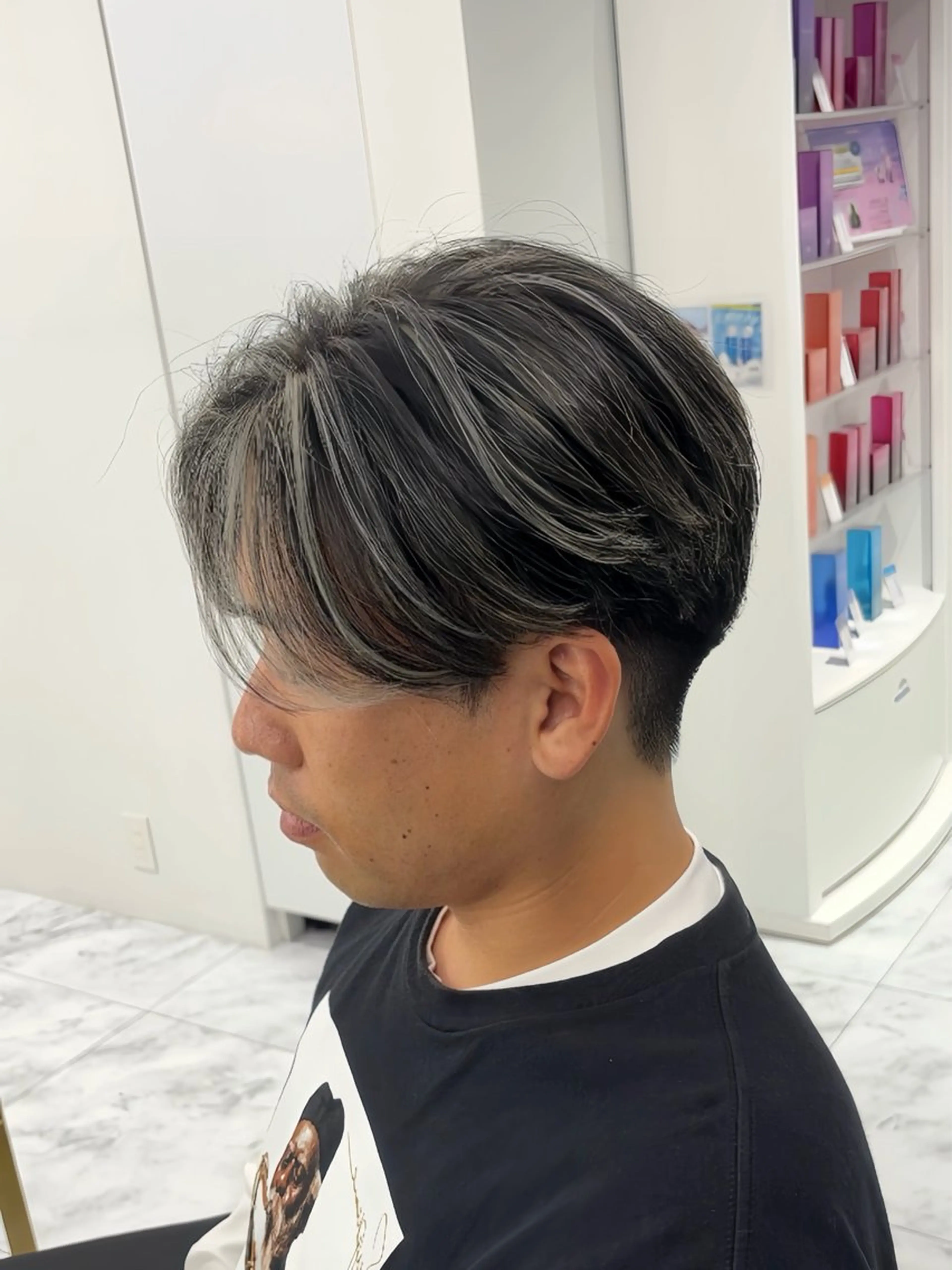 カラー メンズ メンズカット ‪‪/メッシュのヘアスタイル