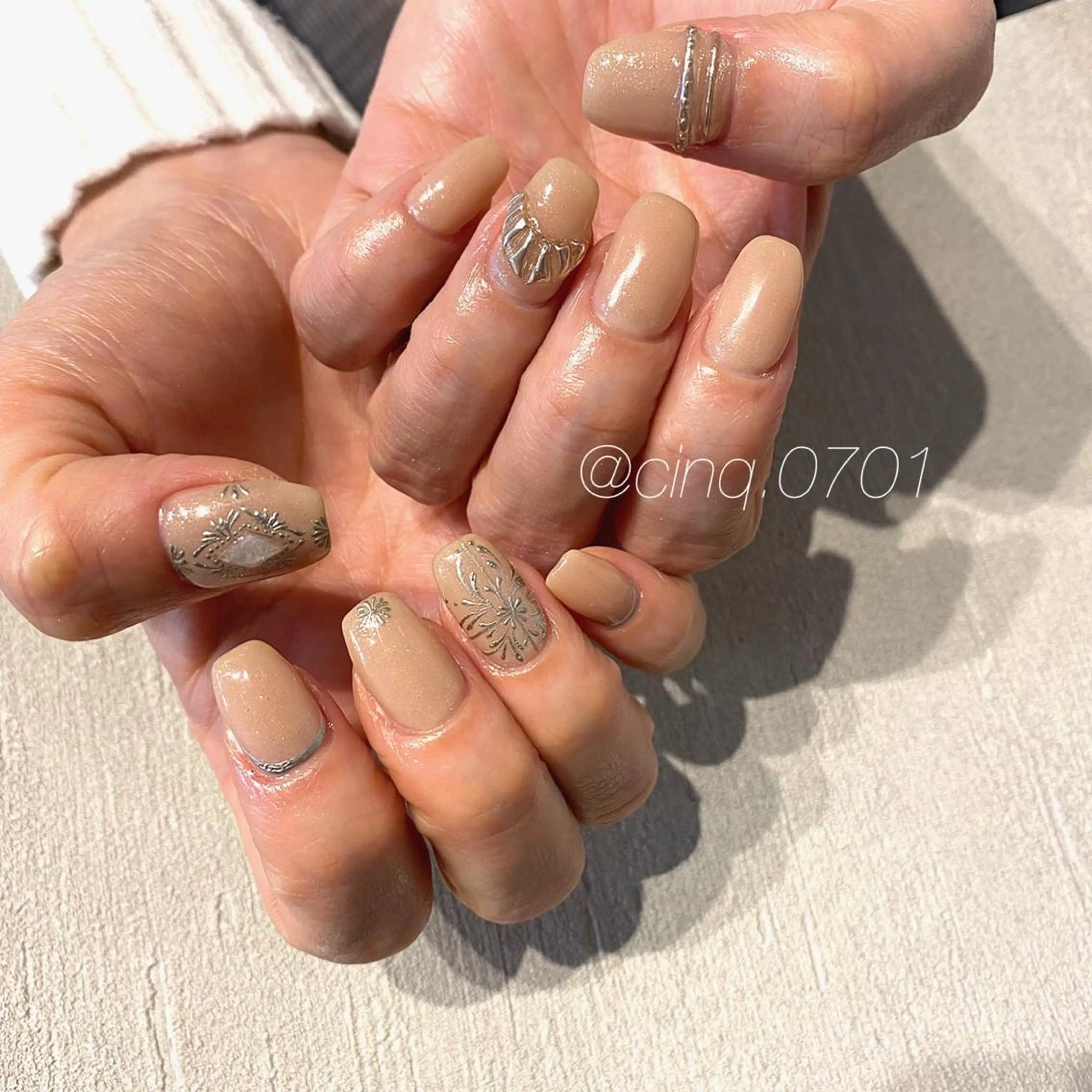 ネイル ViLL 新小岩のネイルデザイン