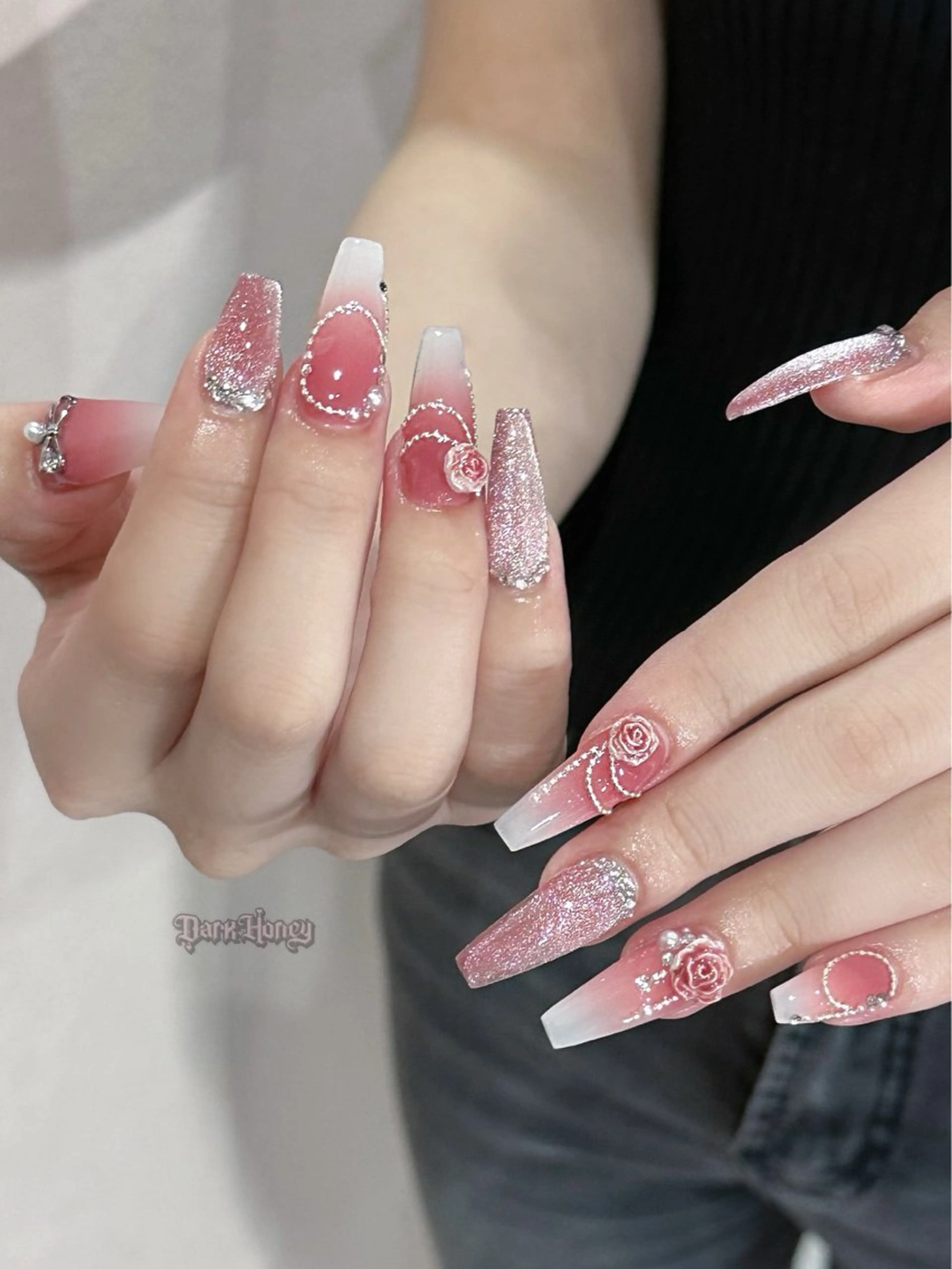 ネイル ハンドネイル ハンドケア darkhoney 池袋💅のネイルデザイン