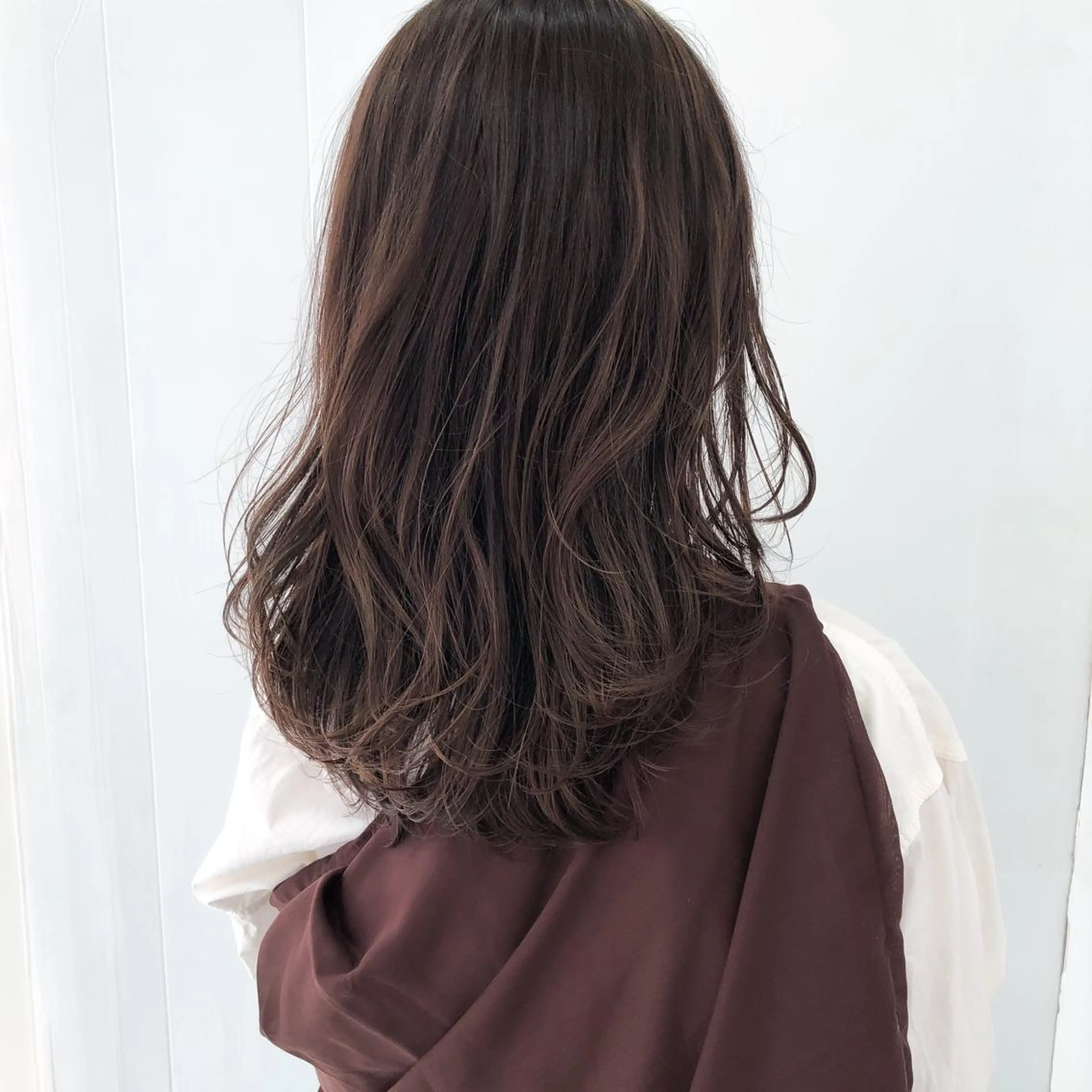 セミロング カラー カット ヘアカラー 韓国ヘア×髪質改善 /yoshikaのヘアスタイル