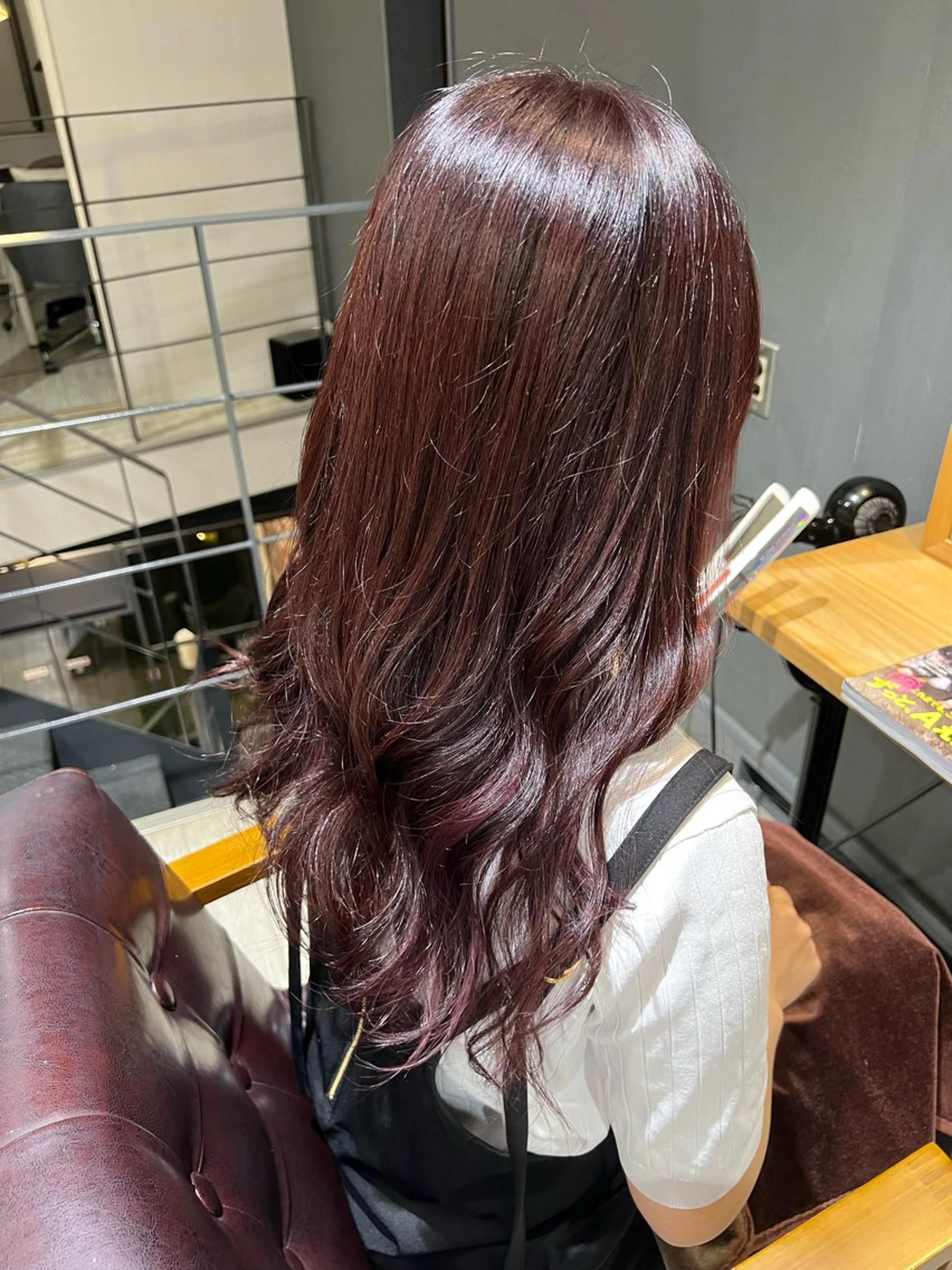 カラー ayumi hondaのヘアスタイル