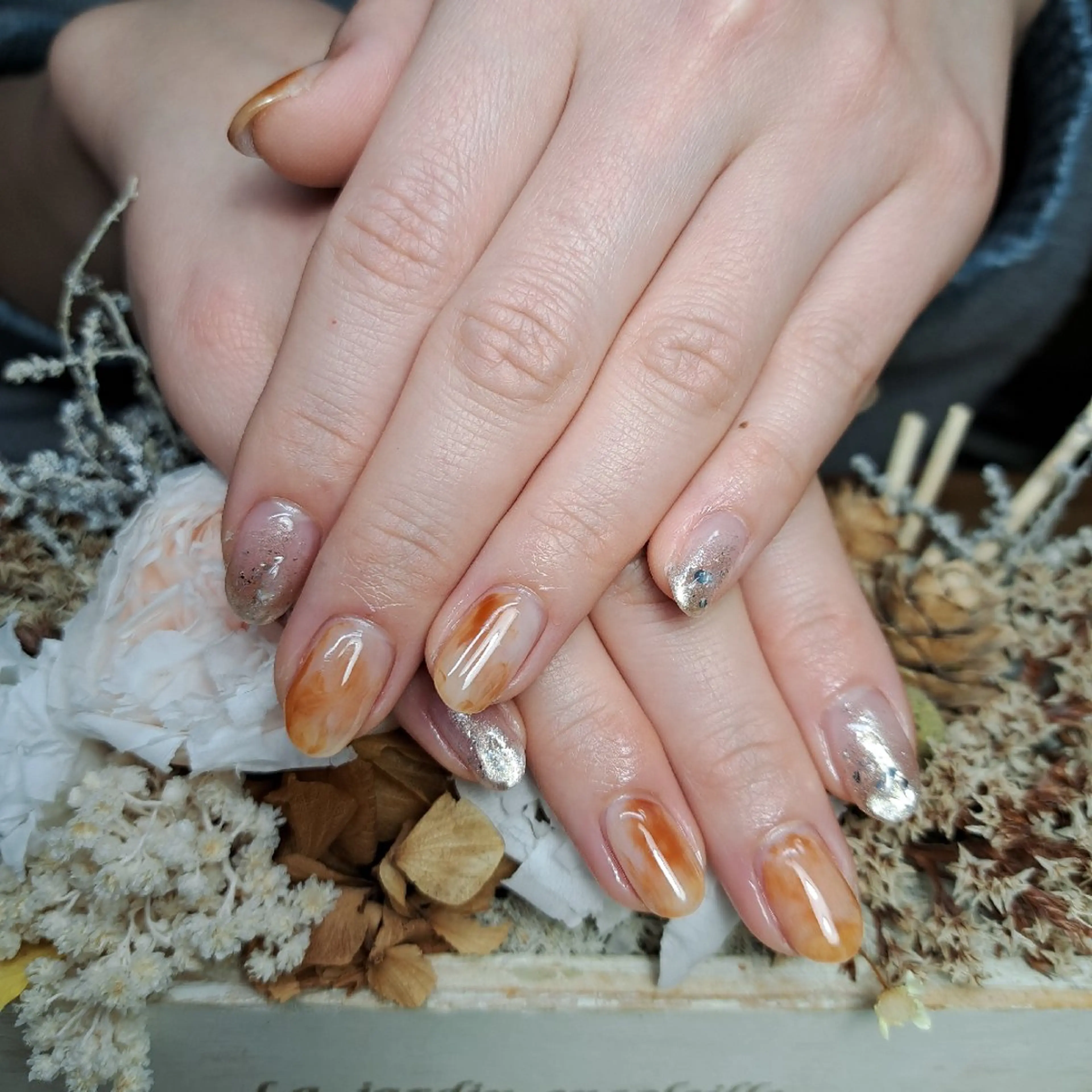 ネイル ニュアンスネイル シンプルネイル HAYASHI  Nのネイルデザイン