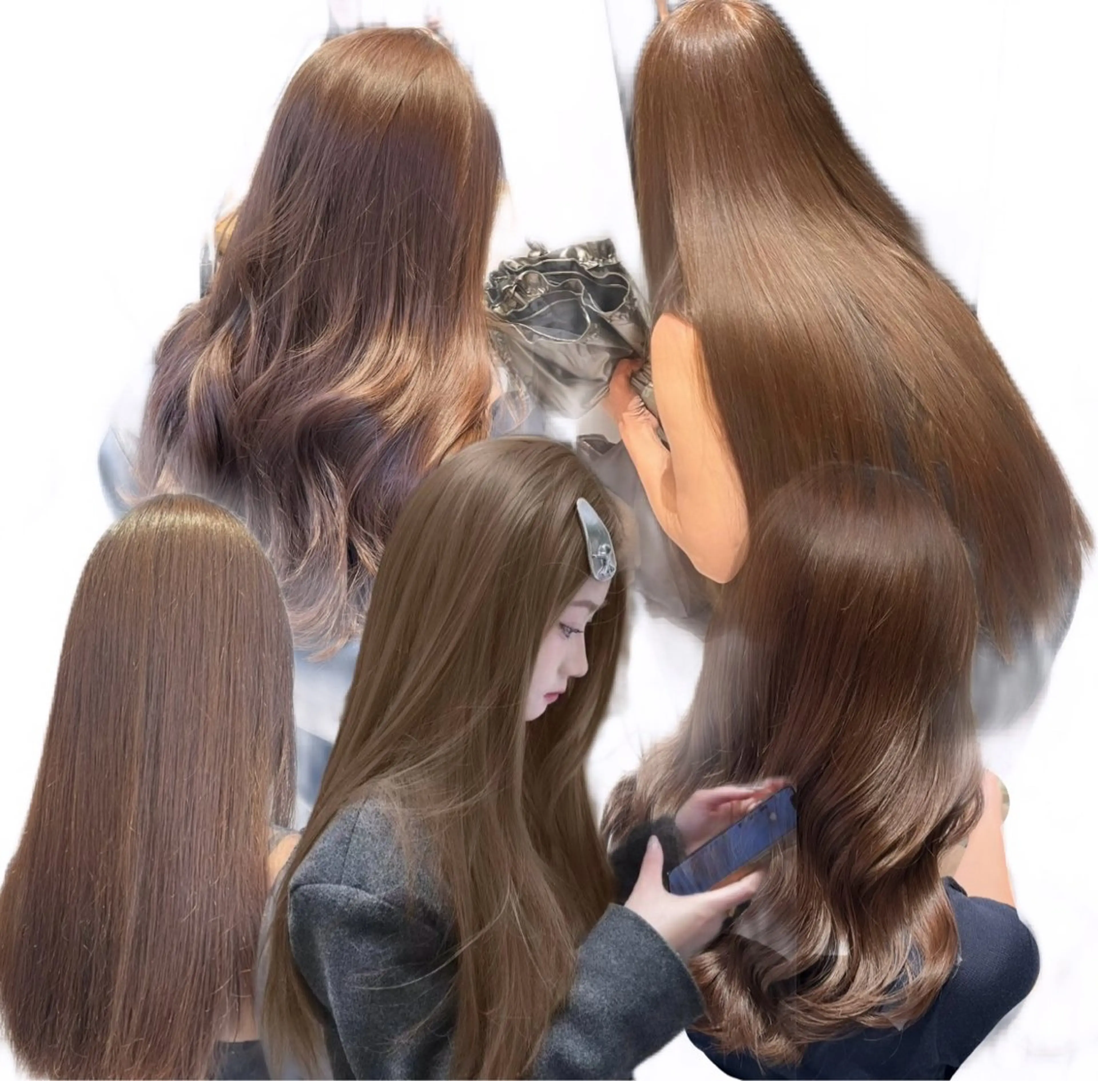 ロング MAYU/ハイトーン /レイヤーカットのヘアスタイル