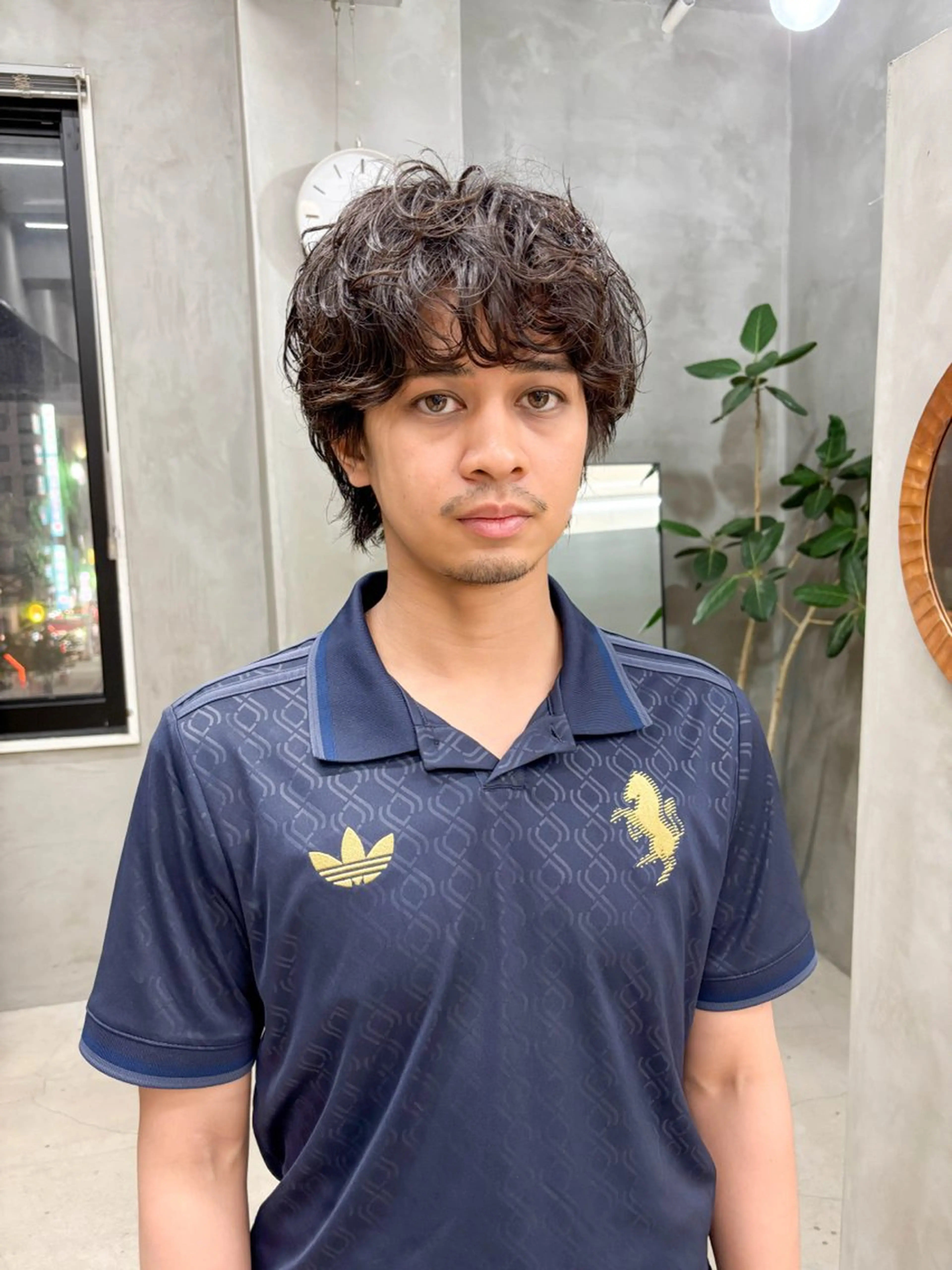 メンズ カット パーマ トリートメント tetohair 横井伴典のヘアスタイル