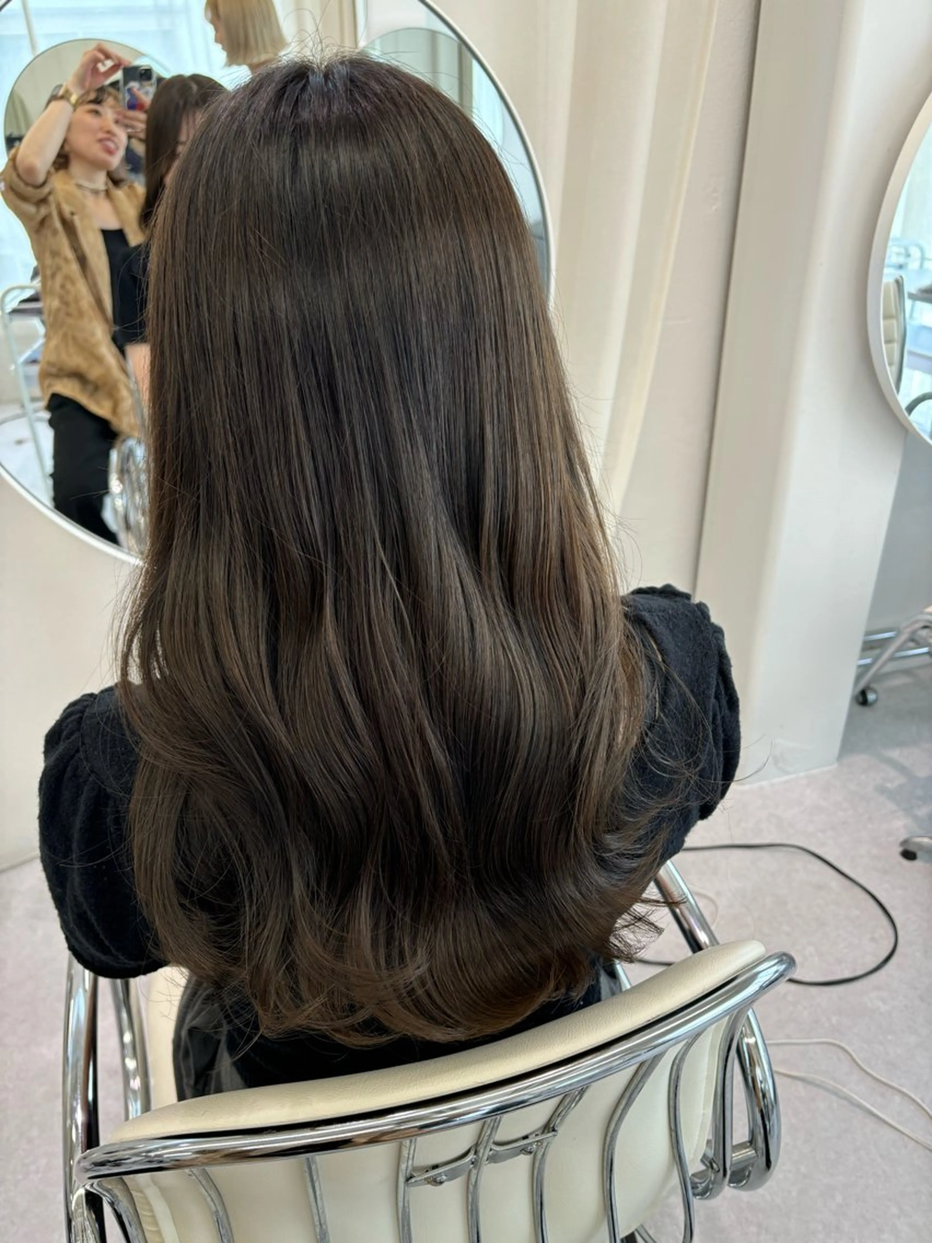 ロング カラー カット ヘアカラー トリートメント レイヤーカット🎀 kanaのヘアスタイル