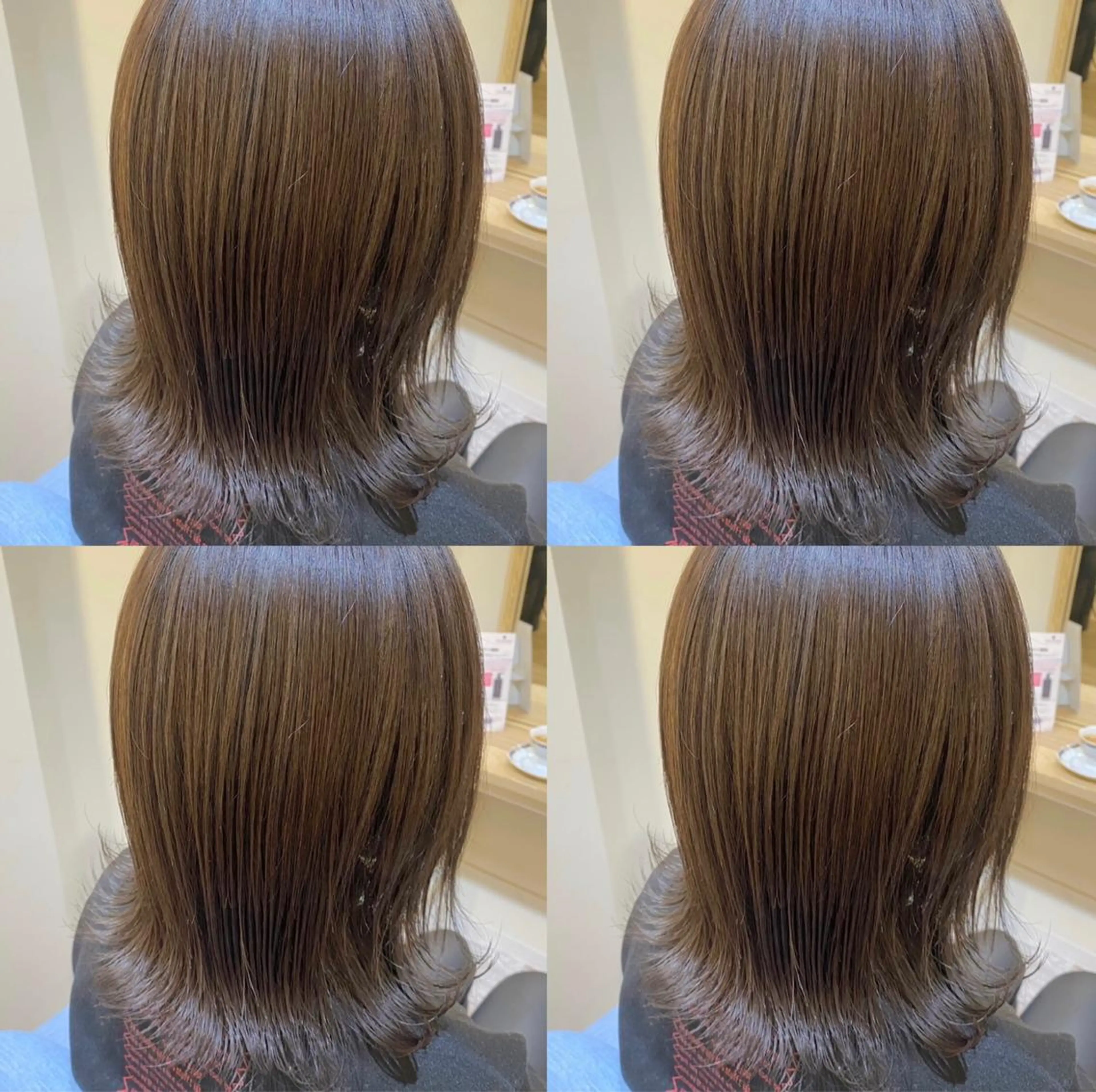 ミディアム カラー ハイライトカラー ハイライト hair&relax salon アトレ所属・金島 青のヘアスタイル