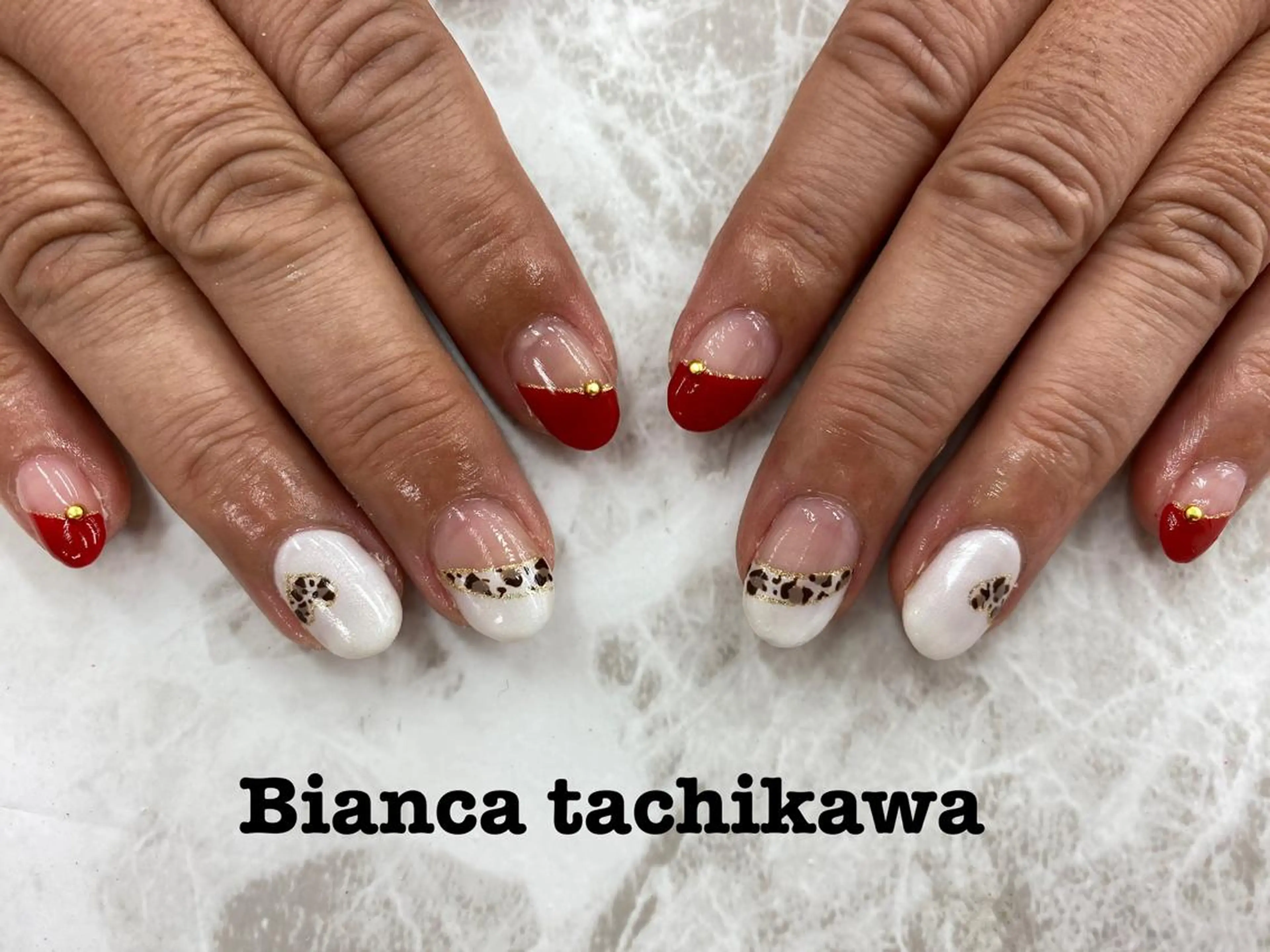ネイル Bianca 立川店 小川のネイルデザイン