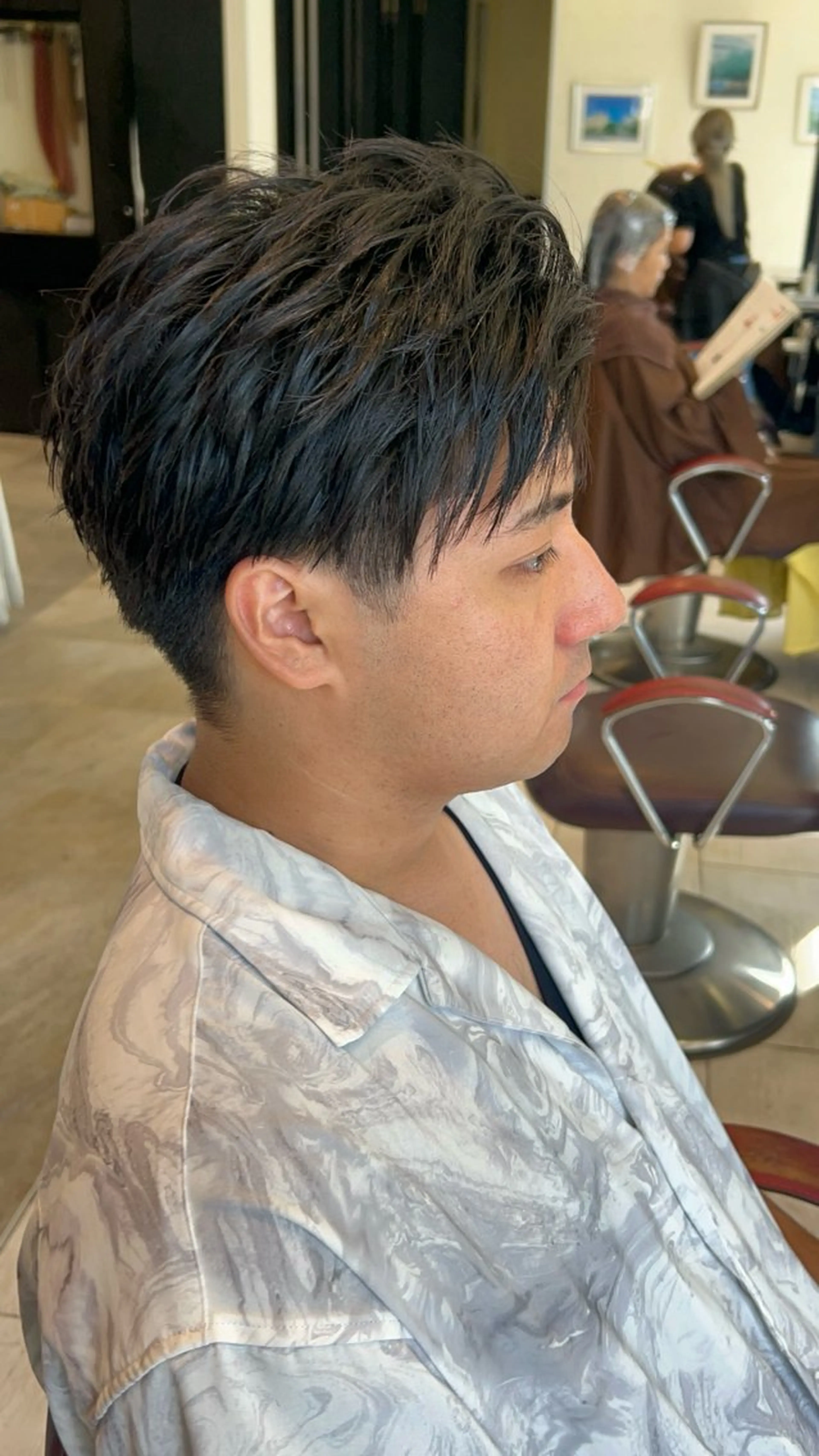 ショート メンズ カット EARTH大宮宮原店所属・🔥メンズ特化🔥 rikuのヘアスタイル