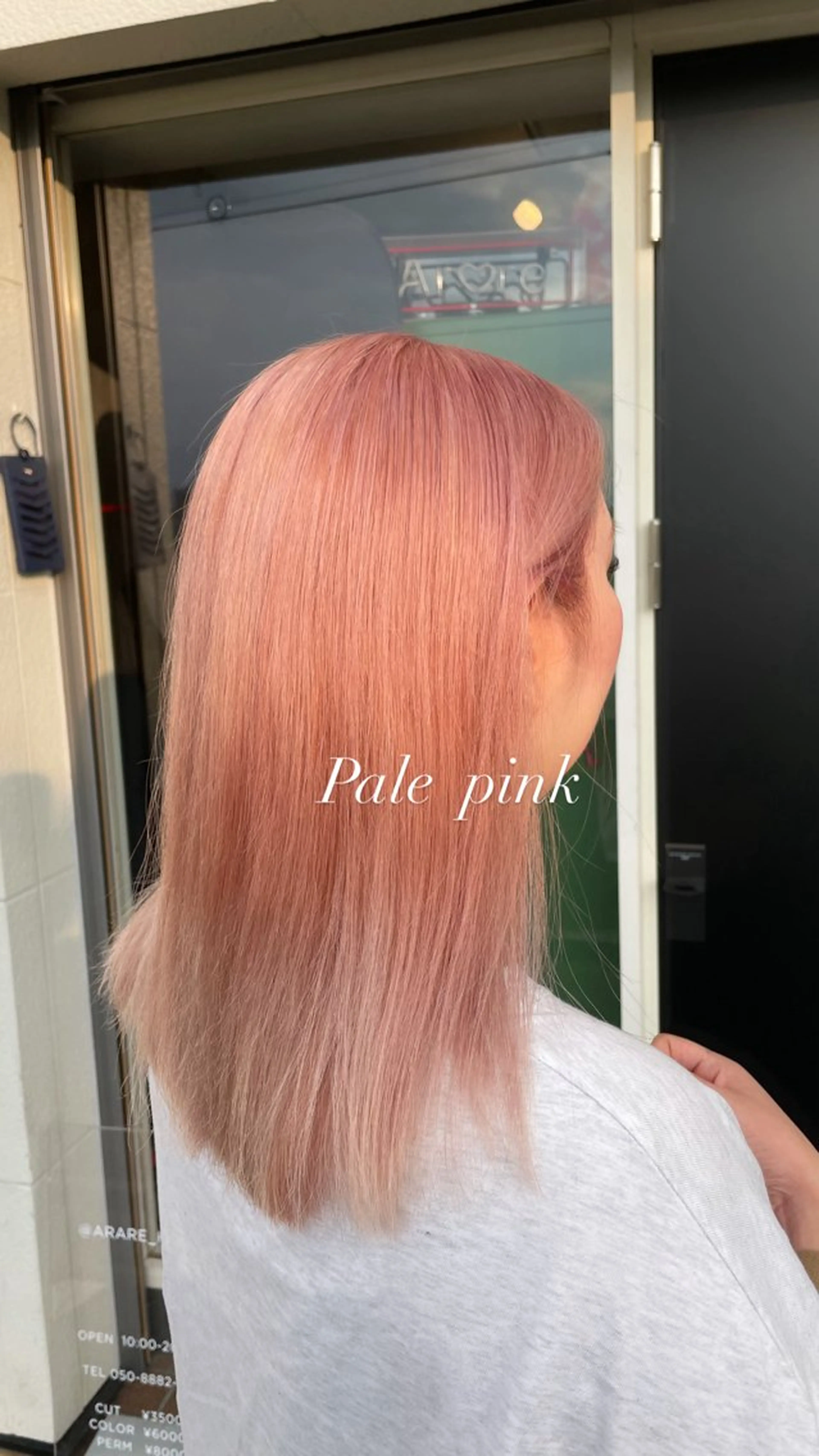 セミロング miyuki arare hairのヘアスタイル