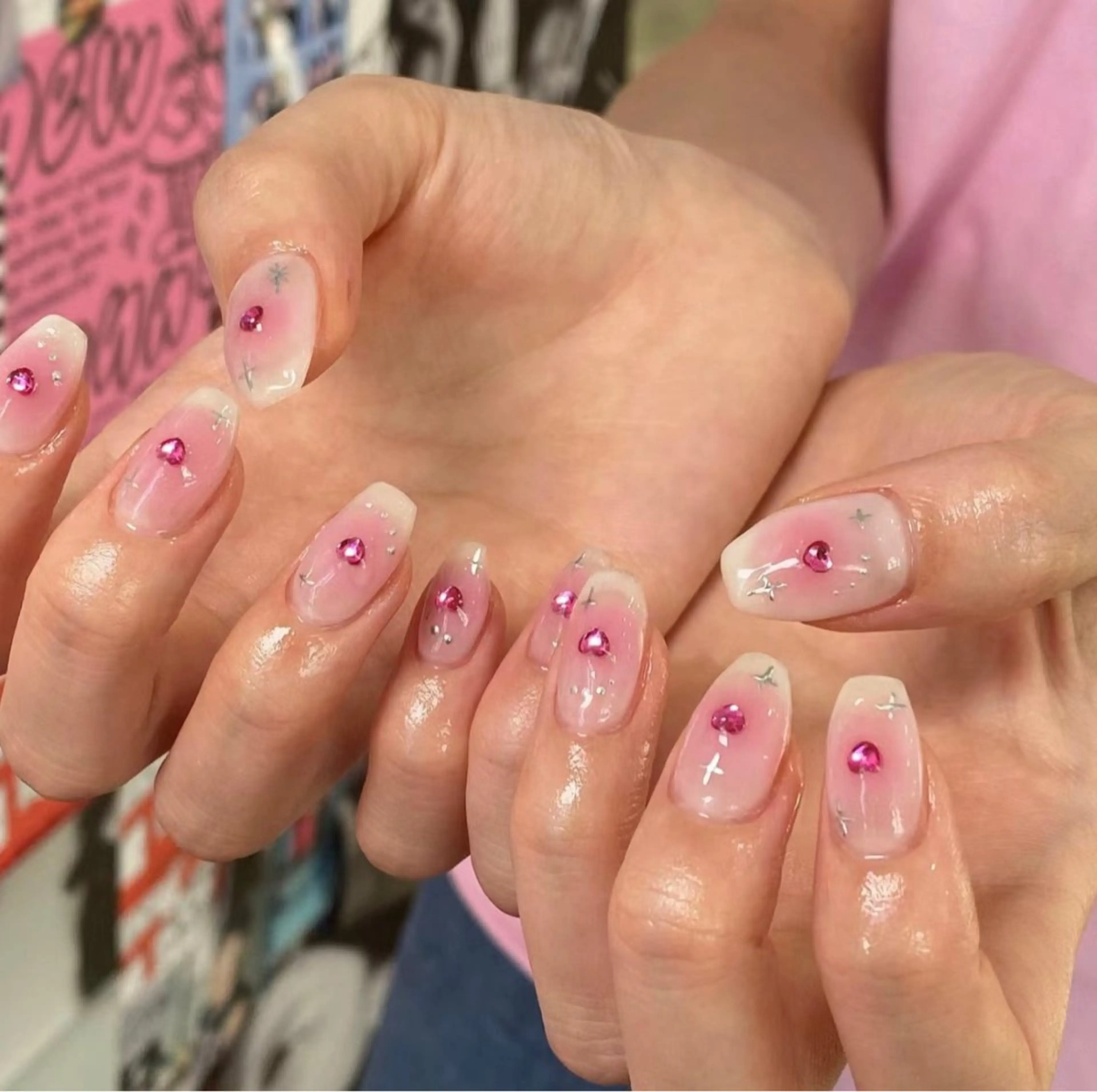 ネイル ハンドネイル ハンドケア 🍑 momo_nailのネイルデザイン