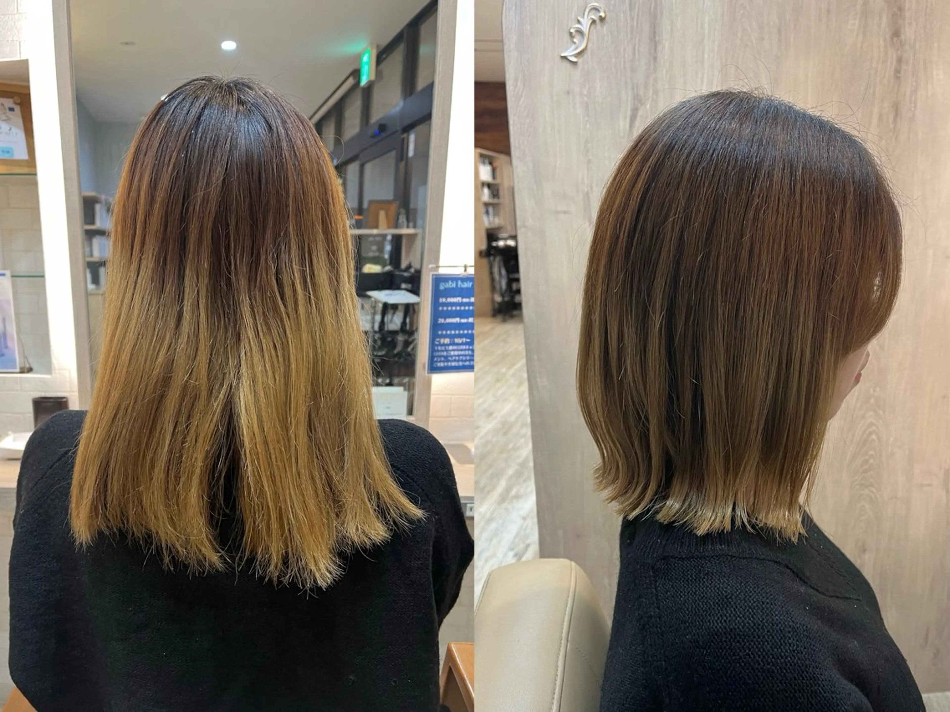 ミディアム gabi hair LOOB所属・hina ✂︎のヘアスタイル