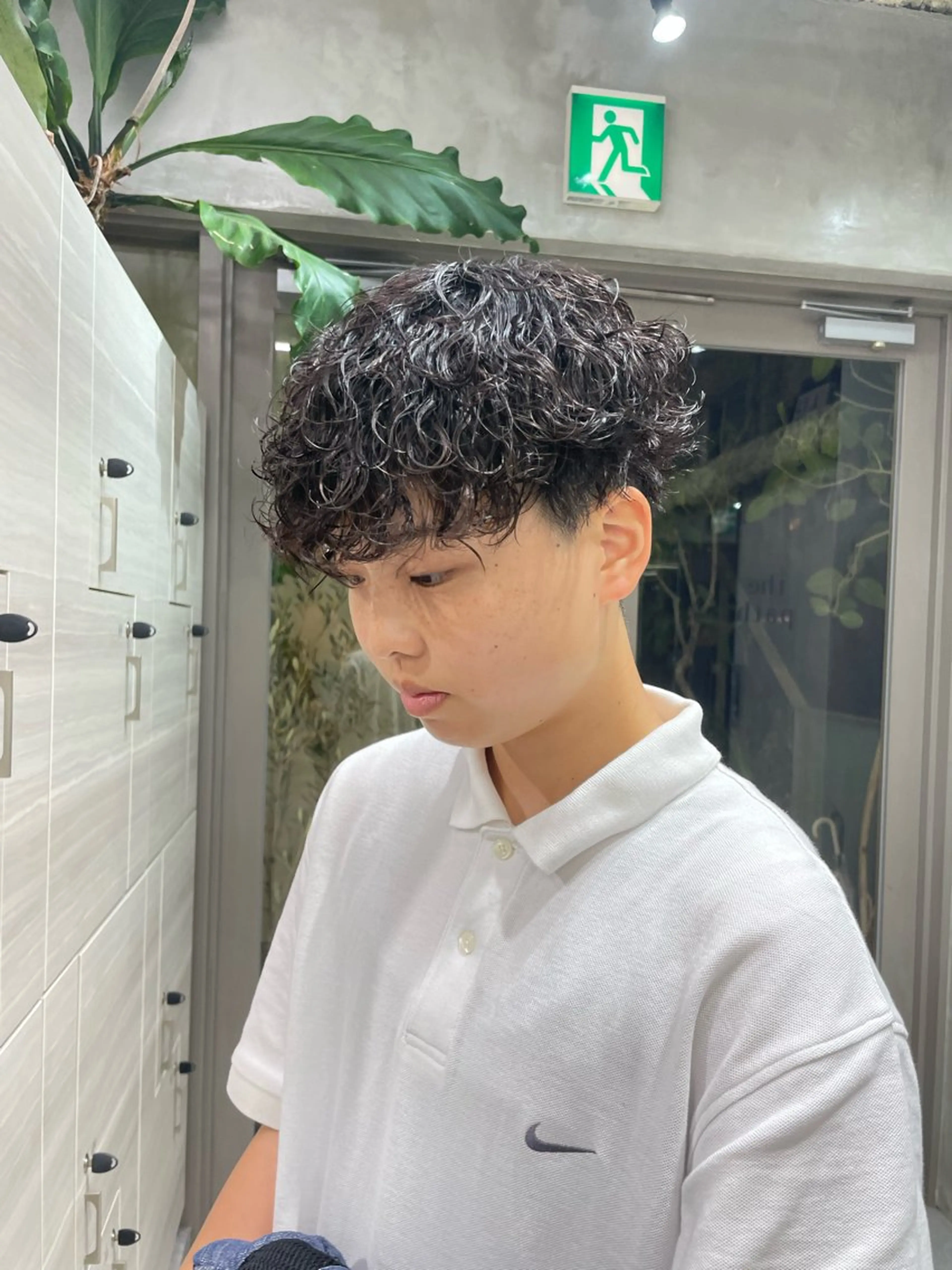 パーマ メンズ メンズパーマ 波巻きパーマ パーマ the path Seiyaのヘアスタイル