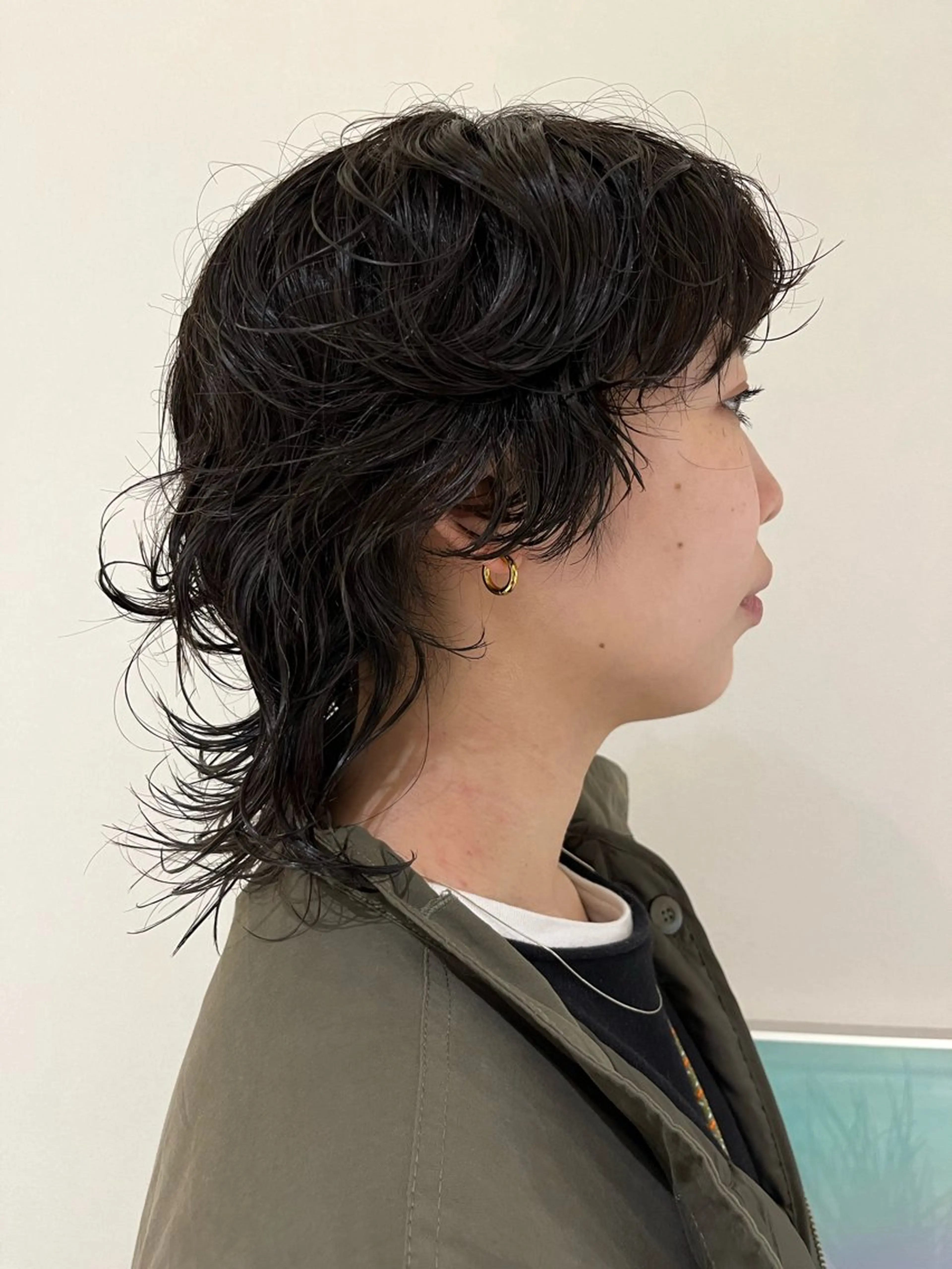 ミディアム パーマ ANY／ Nanaのヘアスタイル