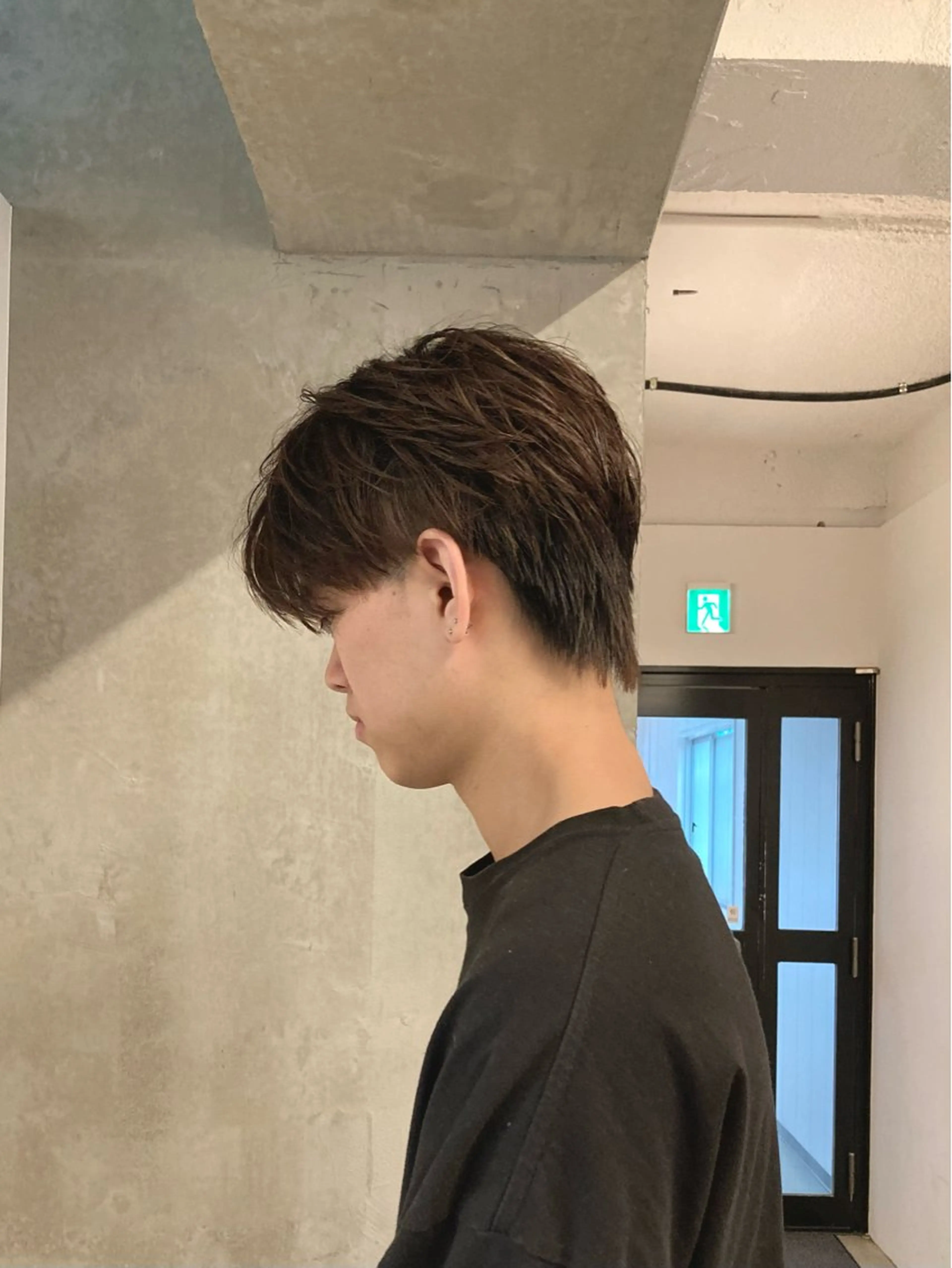 メンズ カット 1inch所属・透明感カラー/似合わ せカット/亀井唯登のヘアスタイル