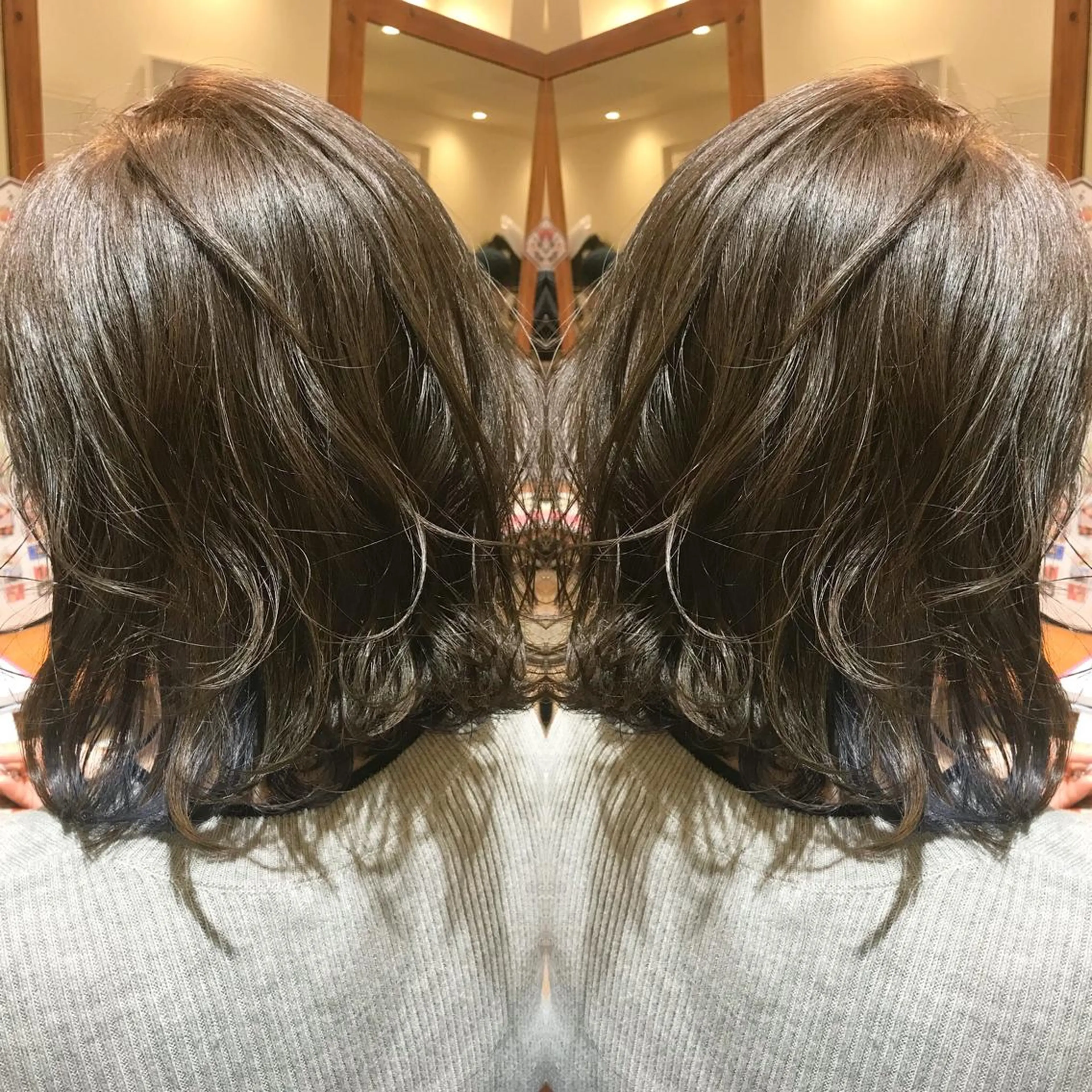 ショート カラー シールエクステ⭐️ オオミタクヤのヘアスタイル