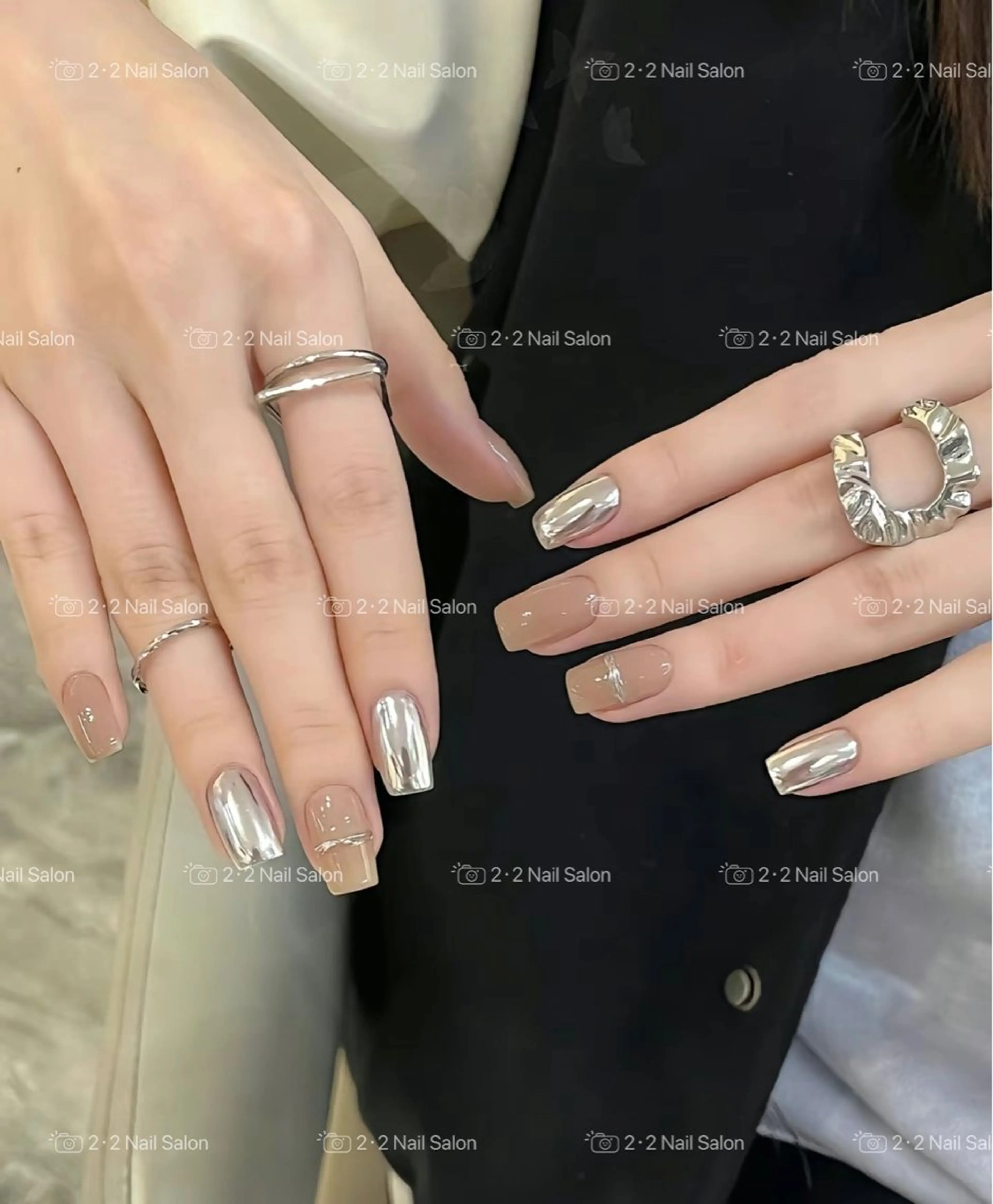 ネイル アートネイル 🦋y y Nail 🤍のネイルデザイン