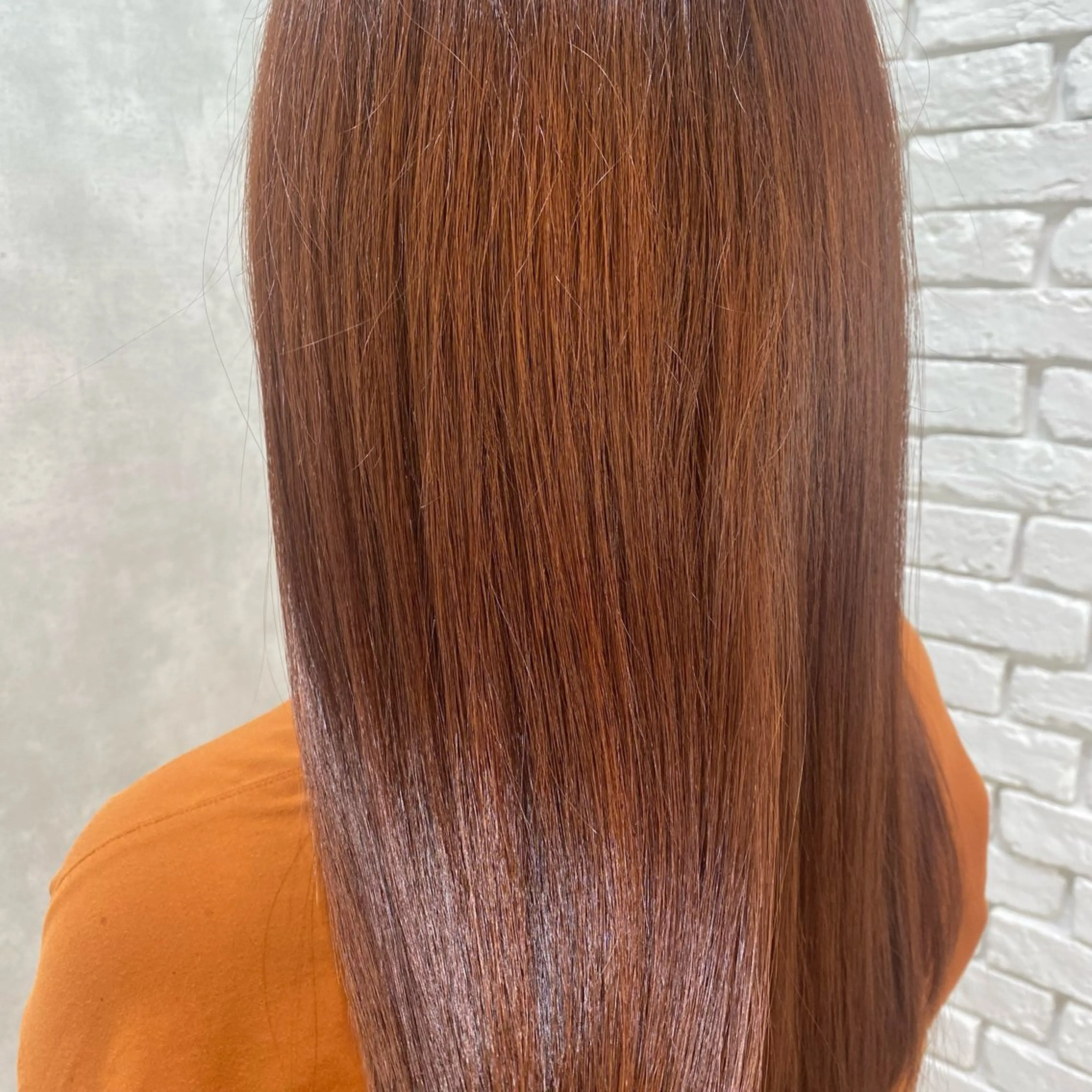 セミロング ヘアカラー トリートメント ROSEL 沢津橋  楓のヘアスタイル